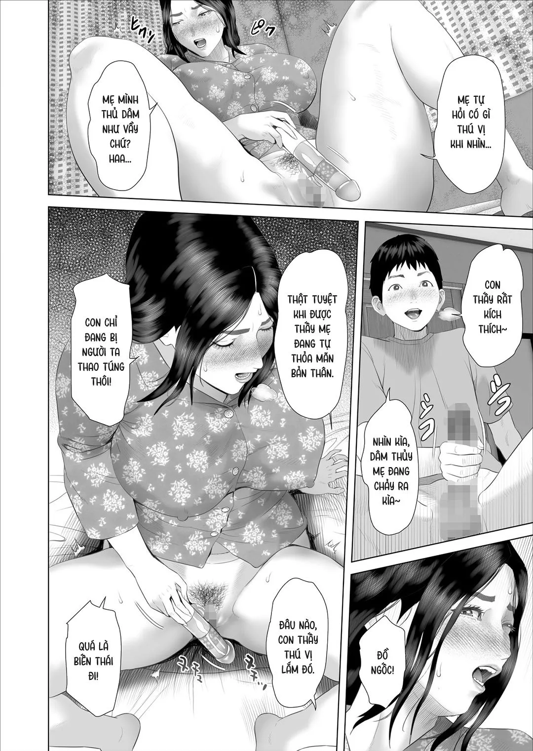 HentaiVN.net - Ảnh 17 - Cách mà tôi có mối quan hệ này với mẹ mình [Boku Ga Okasanto Konna Koto Ni Natchau Hanashi; The Story Of How I Wound Up Like This With My Mother] - Chap 7