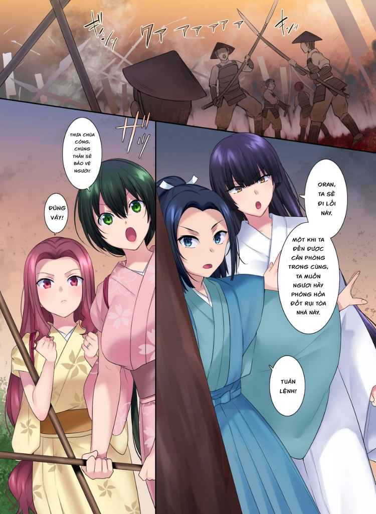 HentaiVN.net - Ảnh 17 - Sự biến đổi của Honnoji ~Nobunaga bị biến thành một cô gái - Oneshot