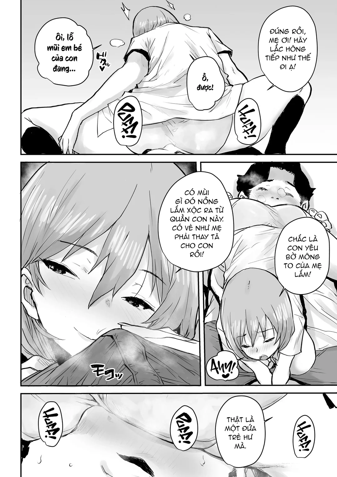 HentaiVN.net - Ảnh 17 - Ottori JK Saimin Appli de Bonyuu Mama - Oneshot