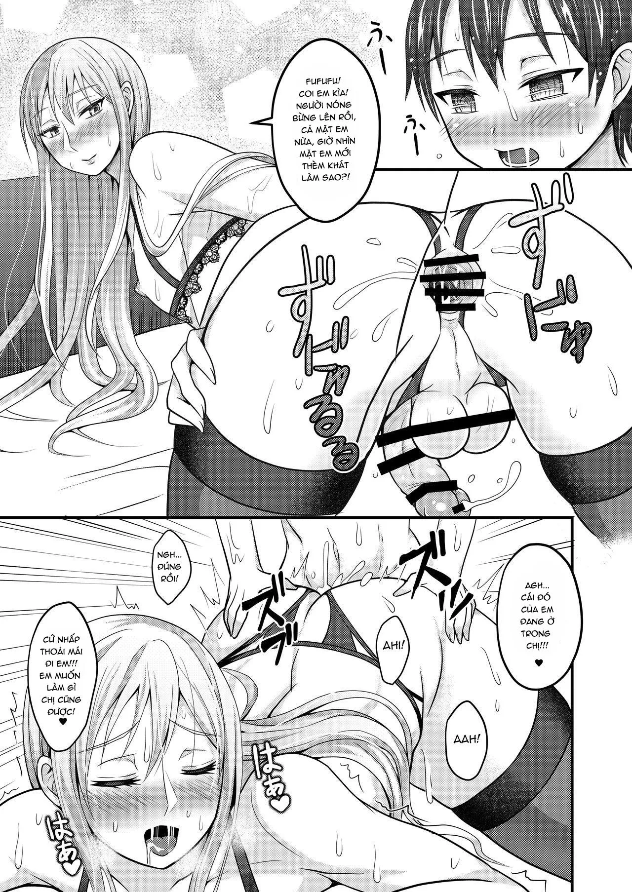 HentaiVN.net - Ảnh 17 - Amaetagari na Otouto wa Onee-chan Banare ga Dekinai - Oneshot