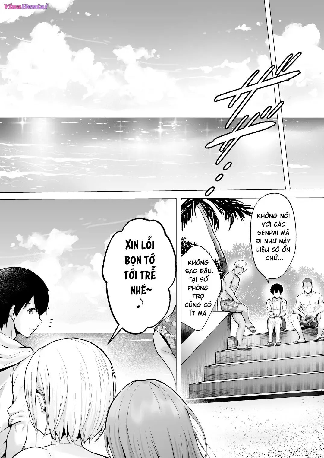 HentaiVN.net - Ảnh 17 - Soshite Kyou mo Moteasobareru 2 [そして今日も弄ばれる 2 ~サークル海合宿編~] - Oneshot