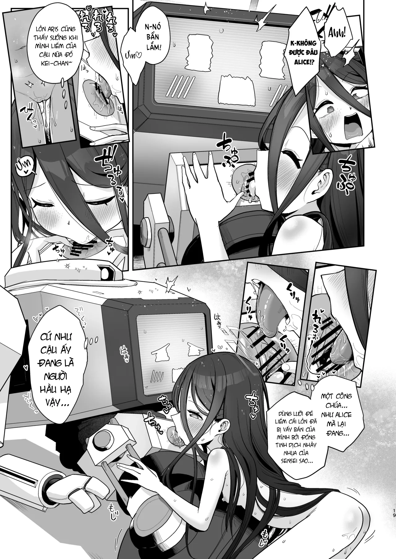 HentaiVN.net - Ảnh 18 - Alice & Kei, Thăng hoa đến cực hạng - Threesome 2 con robot 🤖
