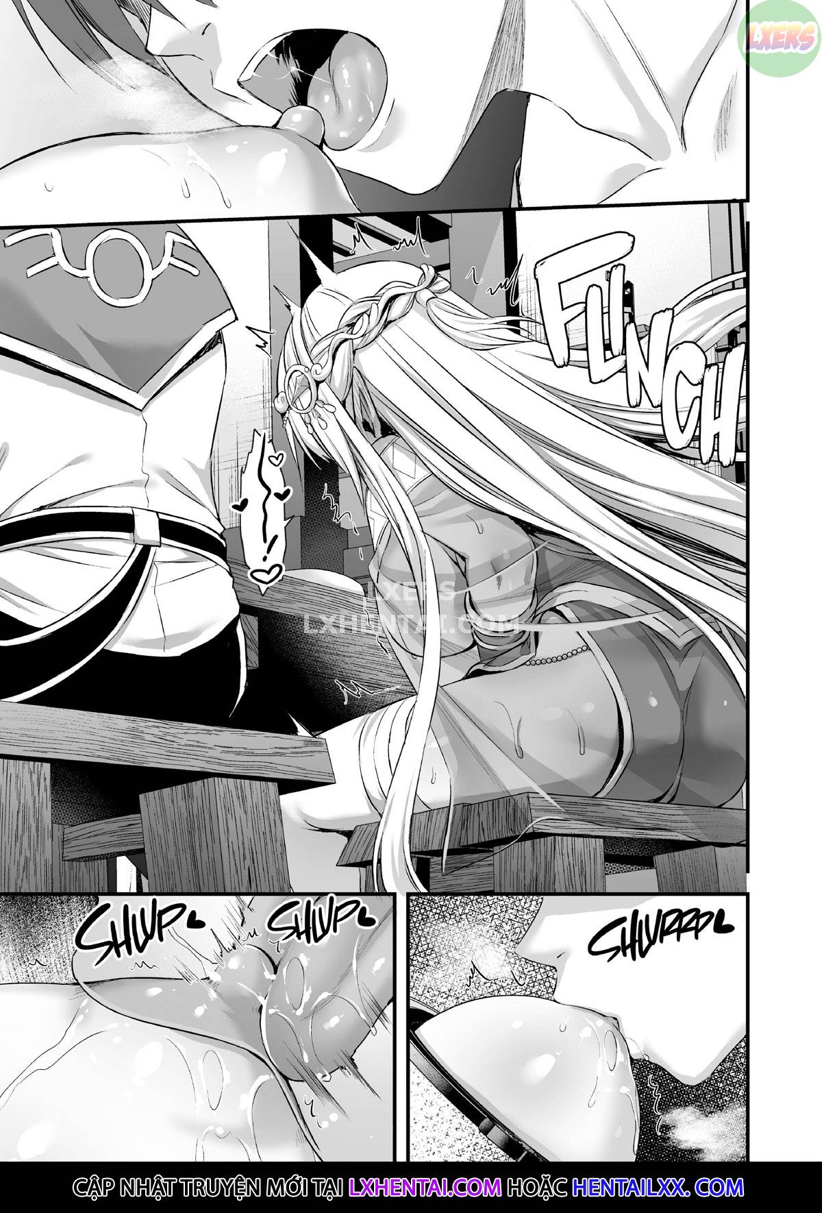 HentaiVN.net - Ảnh 17 - Để mắt đến nàng Elf nóng bỏng ở thế giới khác - Chap 2