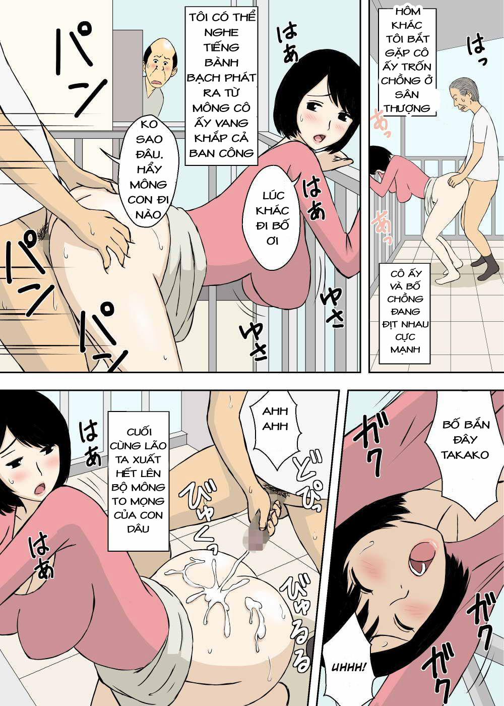 HentaiVN.net - Ảnh 18 - Ông nội, bố chồng, con ghẻ và cô vợ vú to  - Chap 4