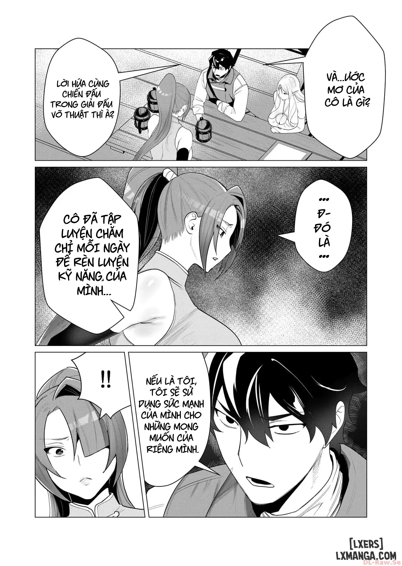 HentaiVN.net - Ảnh 17 - Vị Anh Hùng Muốn “Vợ Người Ta” Làm Phần Thưởng - Chap 2 : Dũng Sĩ x Võ Sư