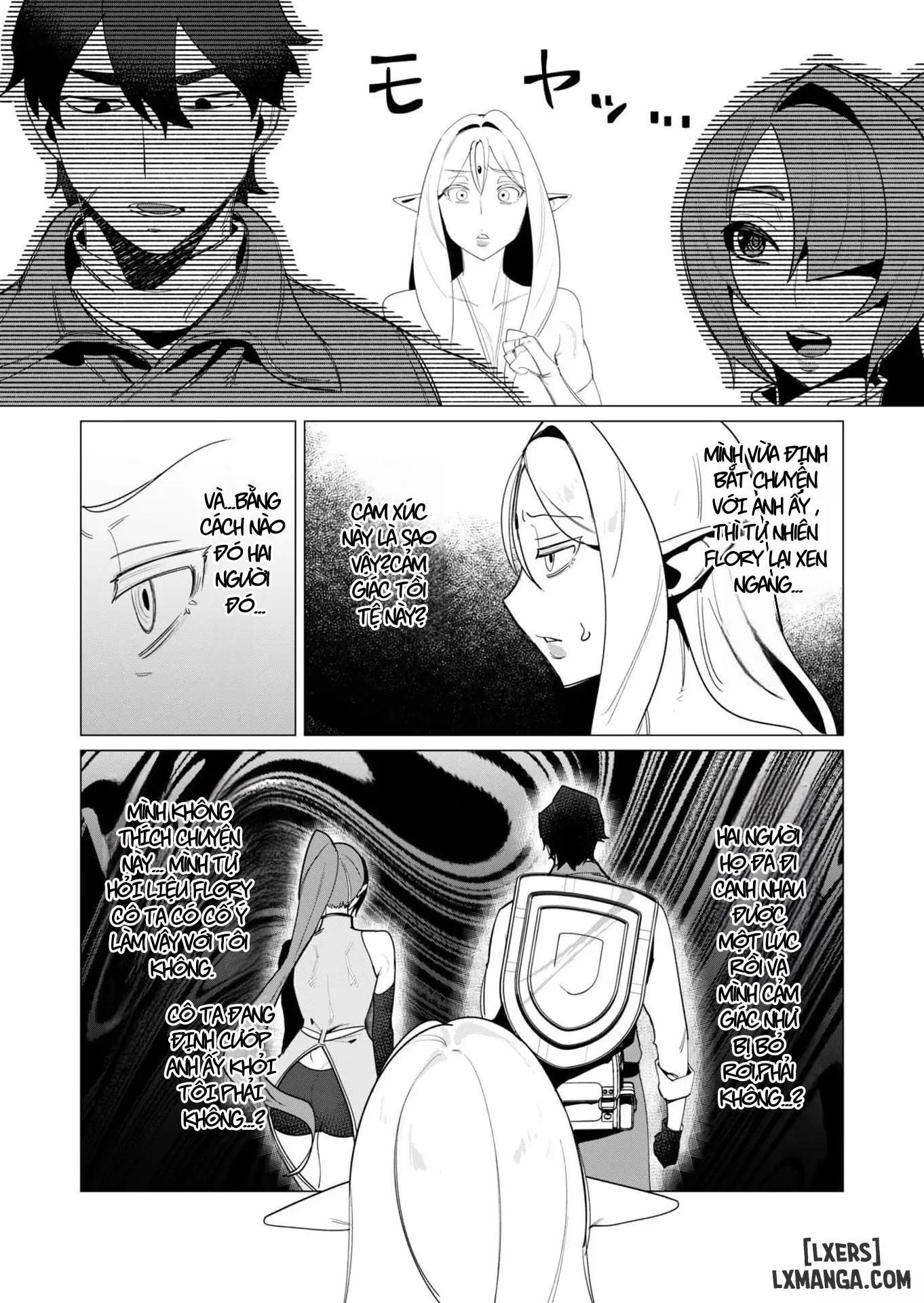 HentaiVN.net - Ảnh 17 - Vị Anh Hùng Muốn “Vợ Người Ta” Làm Phần Thưởng - Chap 8 : Dũng Sĩ x Harpy (phần 1)