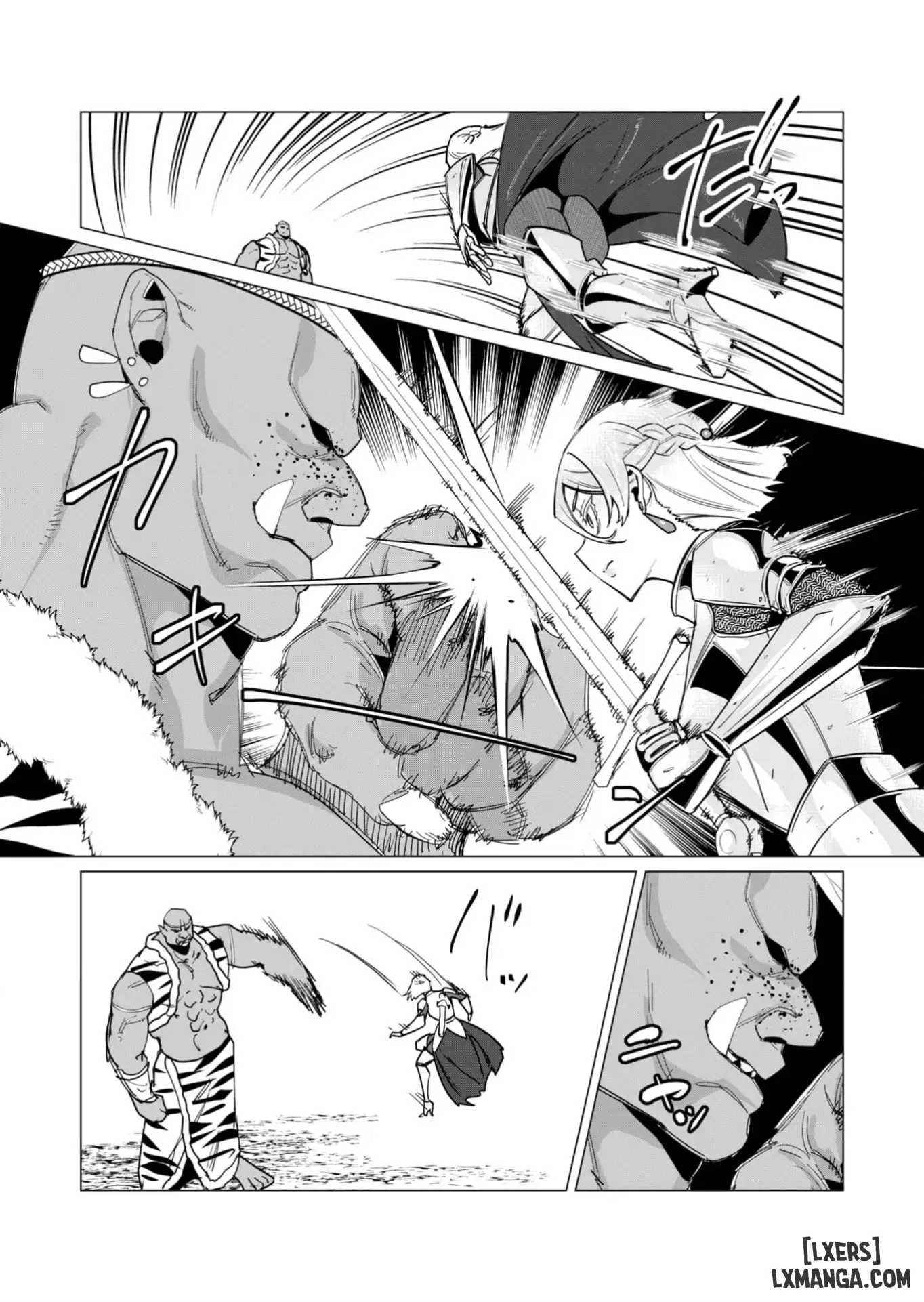HentaiVN.net - Ảnh 17 - Vị Anh Hùng Muốn “Vợ Người Ta” Làm Phần Thưởng - Chap 11: Dũng Sĩ x Nữ Hiệp Sĩ x Orc King(Phần 2)