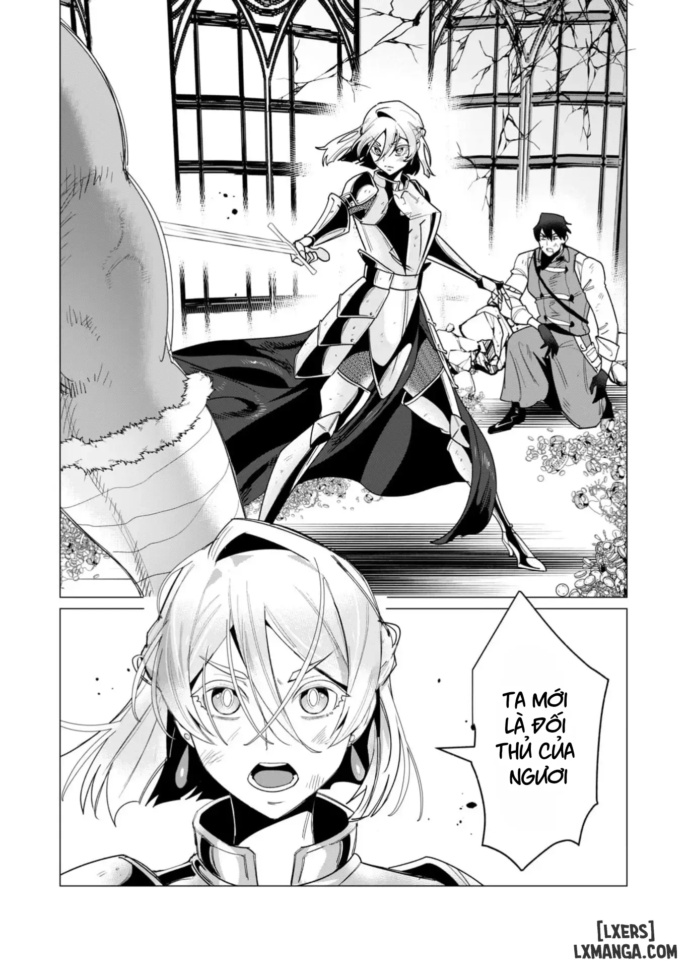 HentaiVN.net - Ảnh 17 - Vị Anh Hùng Muốn “Vợ Người Ta” Làm Phần Thưởng - Chap 13 : Dũng Sĩ x Nữ Hiệp Sĩ x Orc King(Phần 4)