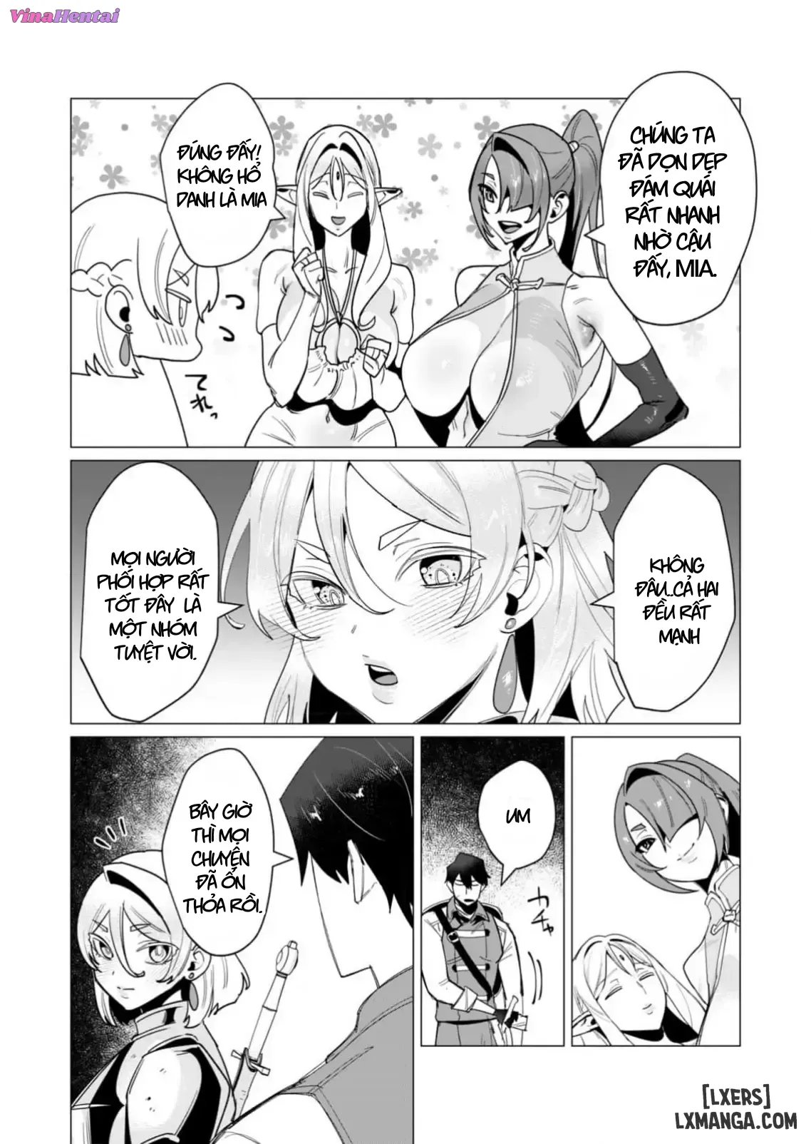 HentaiVN.net - Ảnh 16 - Vị Anh Hùng Muốn “Vợ Người Ta” Làm Phần Thưởng - Chap 14 : Dũng Sĩ và lời nguyền Dark Elf (Phần 1)