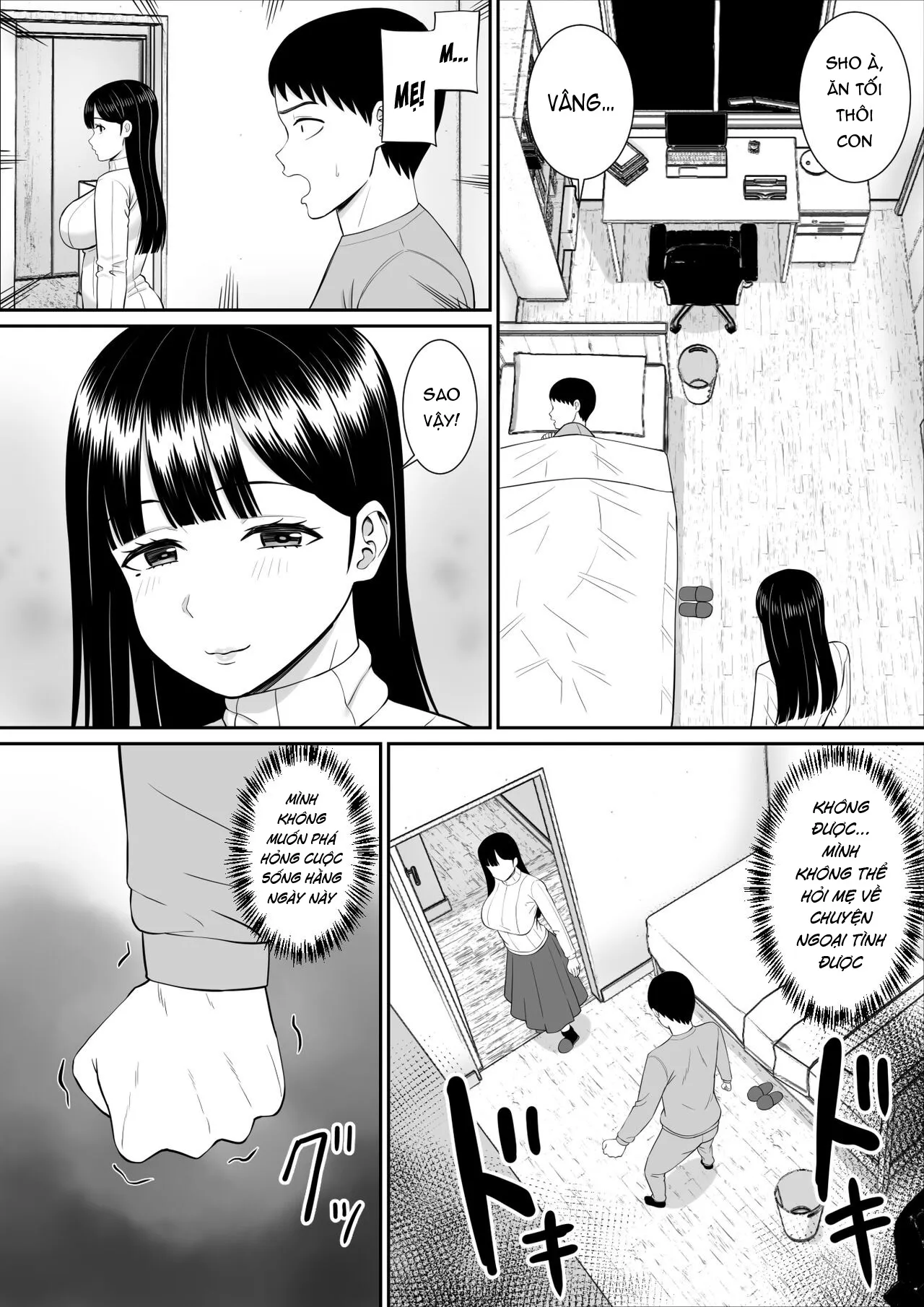 HentaiVN.net - Ảnh 17 - Thằng bắt nạt tôi nó địt mẹ tôi!?  - Phần 4 - chap 3 - End