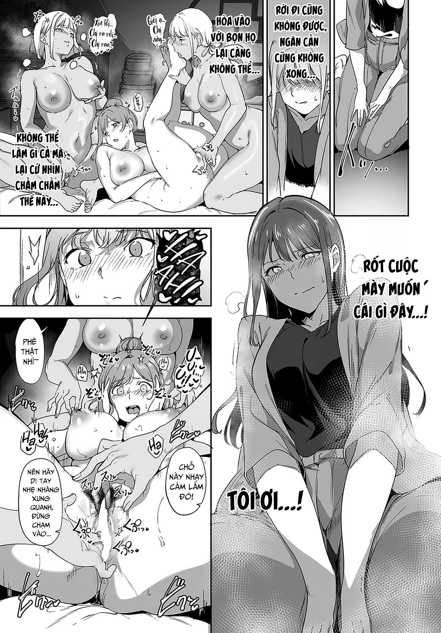 HentaiVN.net - Ảnh 18 - Hòn đảo phi luân lý - Chap 2: Yuri 4 người + Quý bà săn chim.