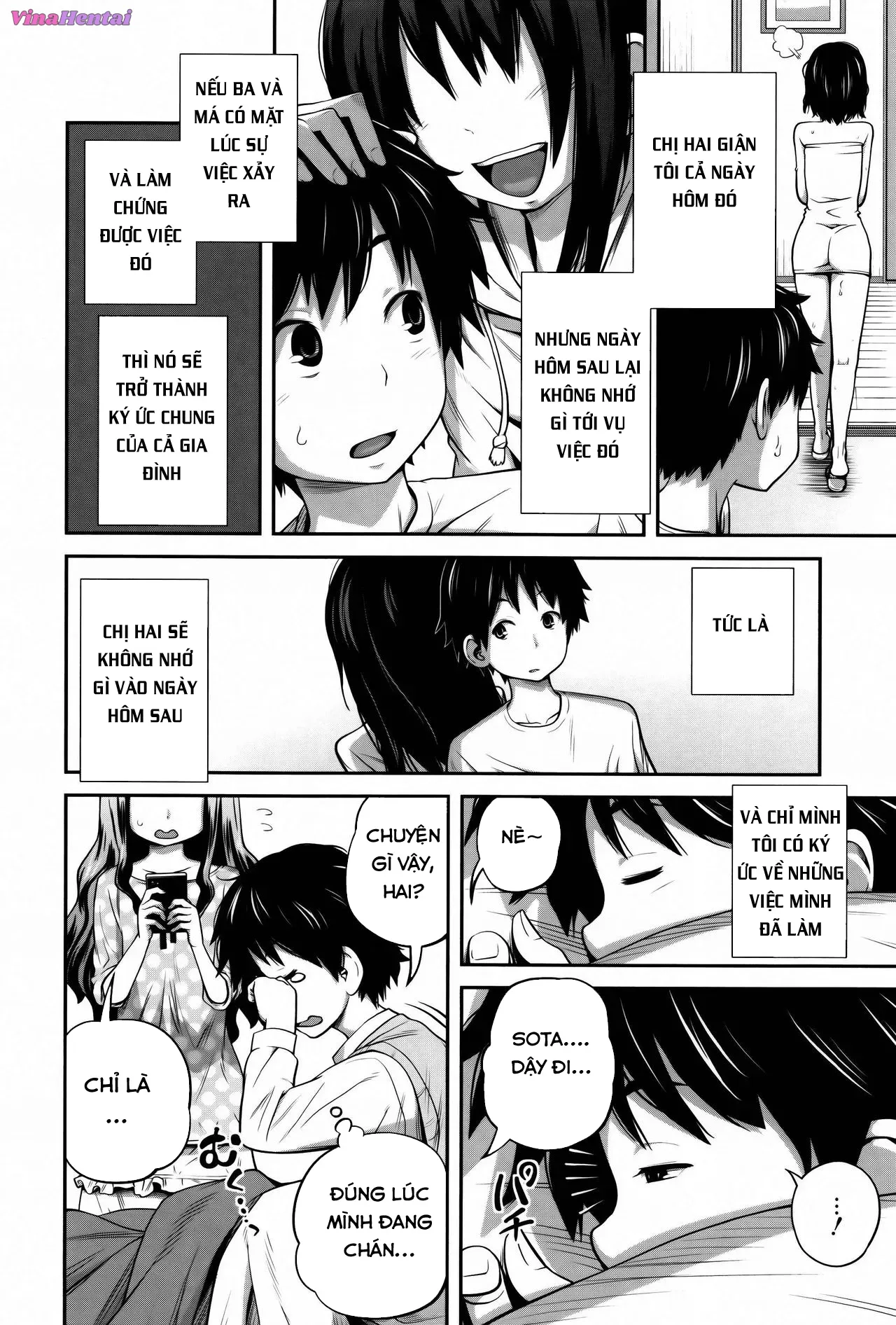 HentaiVN.net - Ảnh 16 - Chị Hai của tôi [Daily Sisters] - Chap 1