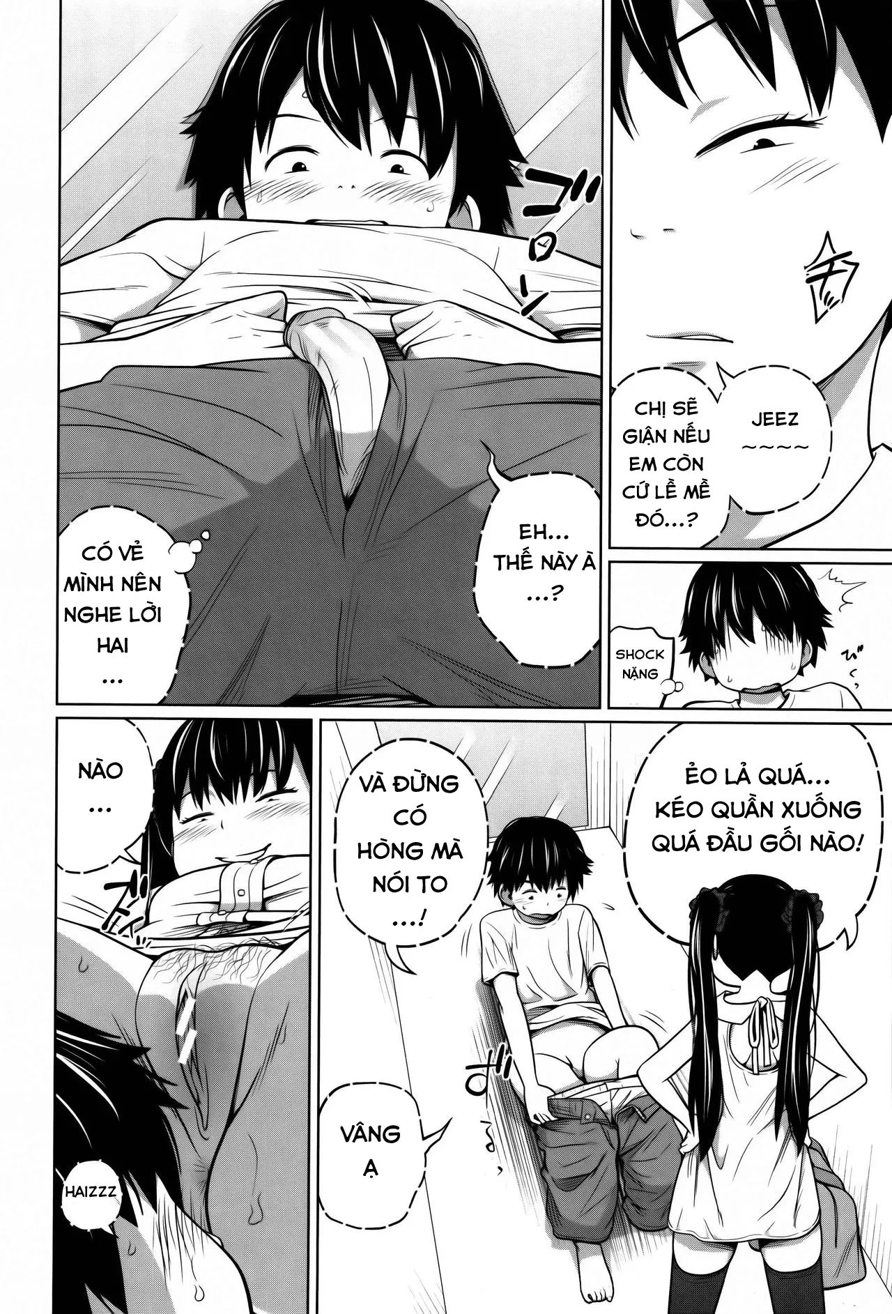 HentaiVN.net - Ảnh 17 - Chị Hai của tôi [Daily Sisters] - Chap 3