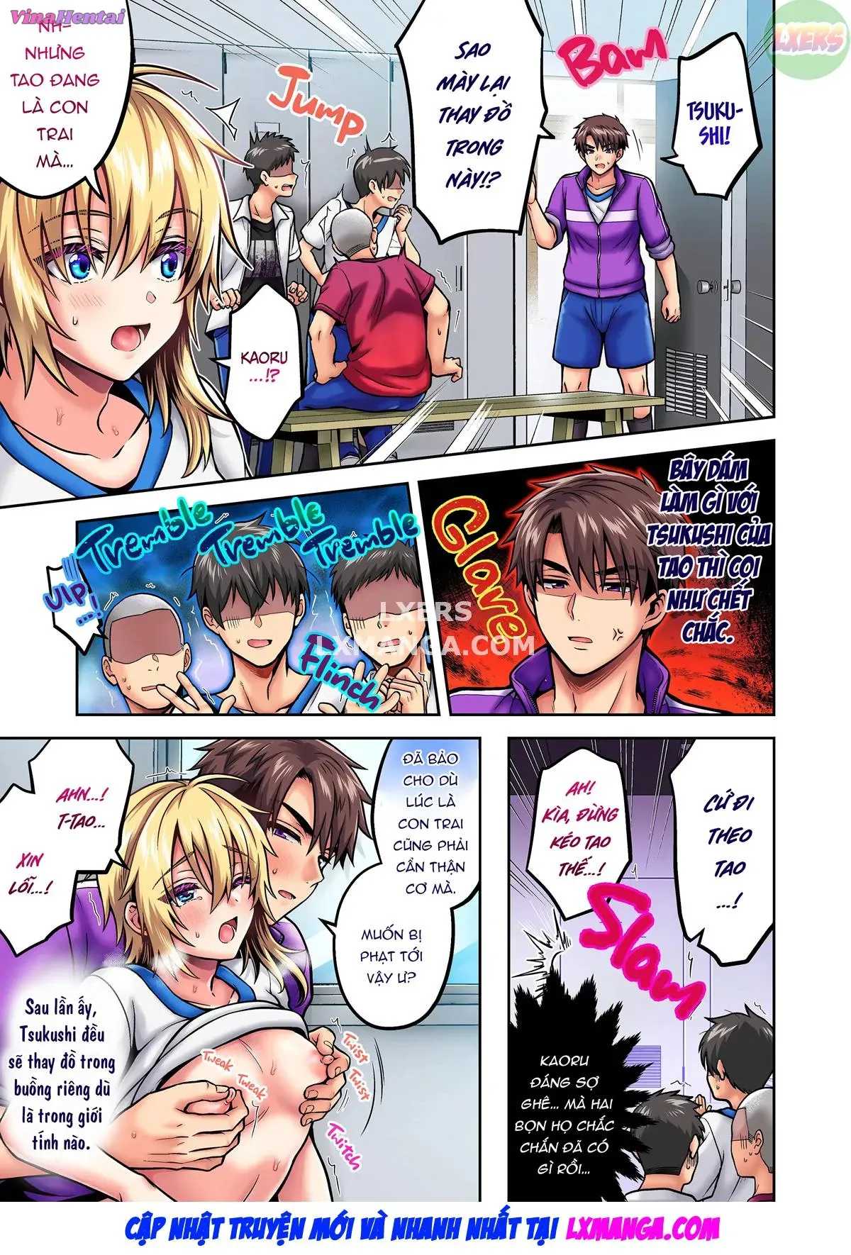 HentaiVN.net - Ảnh 17 - Ore No Shinyuu Wa TS (Seitenka) Taishitsu - Chap 5