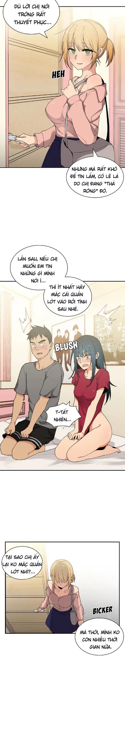 HentaiVN.net - Ảnh 17 - Như Một Người Hàng Xóm(End) - Chap 3: Giải Thích