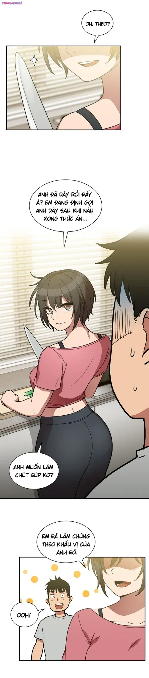 HentaiVN.net - Ảnh 17 - Như Một Người Hàng Xóm(End) - Chap 39: Trò Chuyện