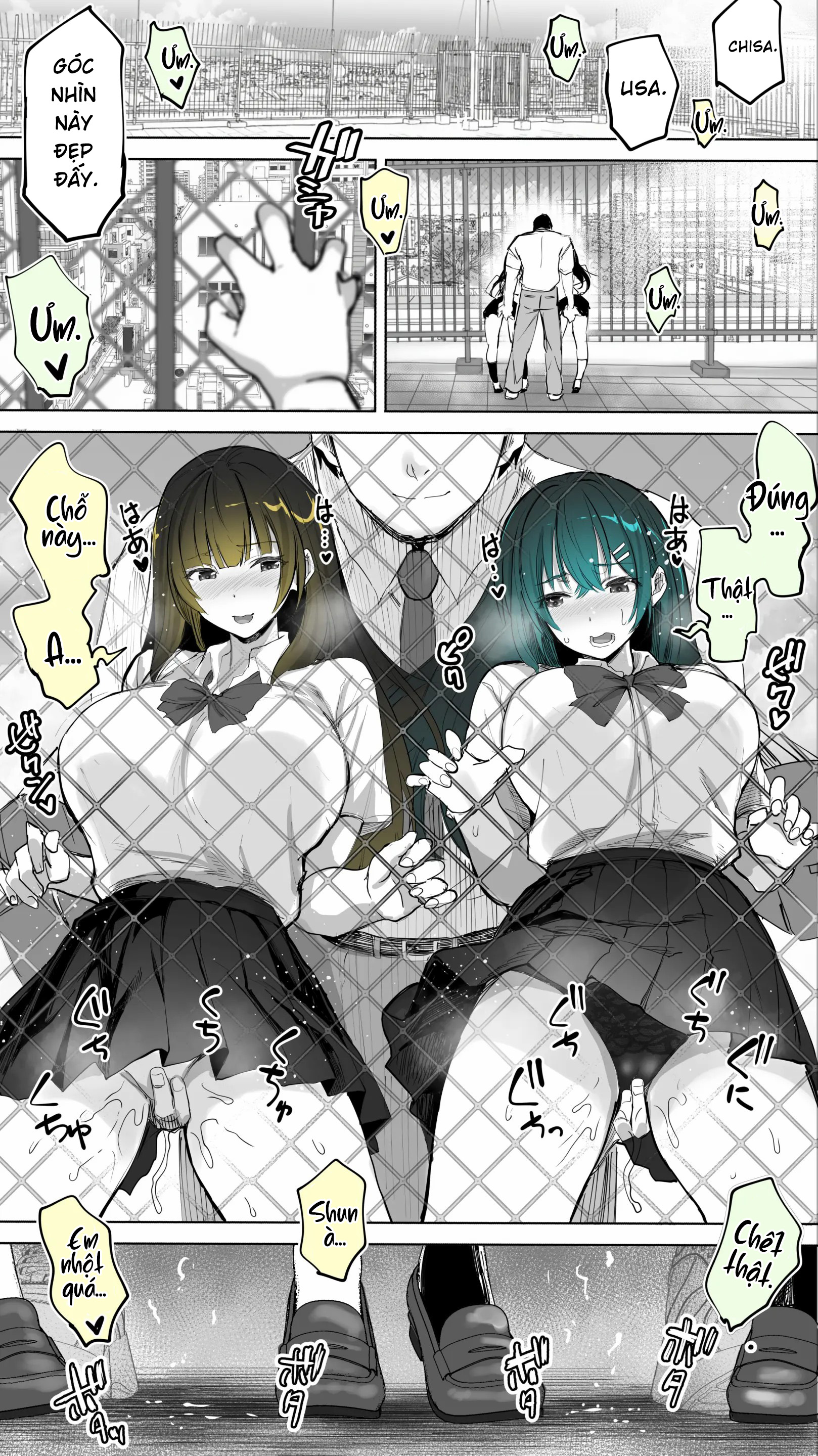 HentaiVN.net - Ảnh 17 - Jimoto no Hame Tomo. "Kinjo no Niransei Futago C, U" - Siuuu Phẩm