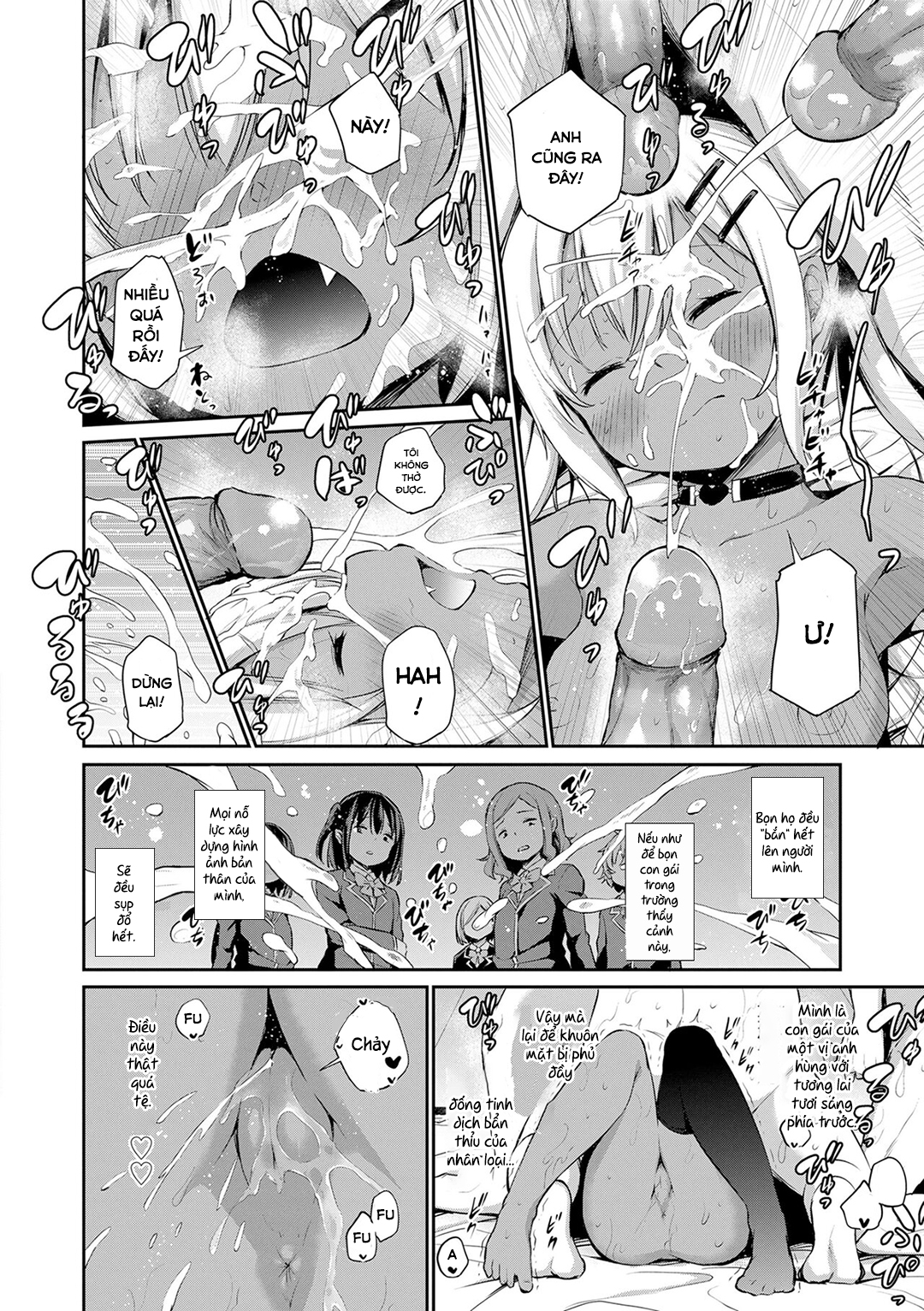 HentaiVN.net - Ảnh 18 - Địt tập thể bé succubus - Oneshot