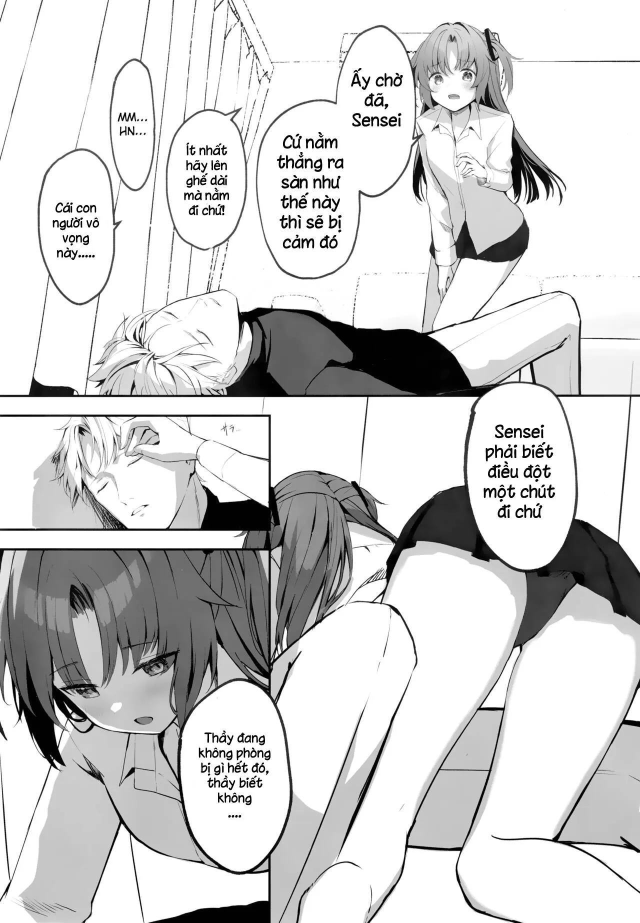 HentaiVN.net - Ảnh 17 - Cơn mưa và sự vội vàng [Ame to Shousou ; rain and impatience ; 雨と焦燥] - Oneshot