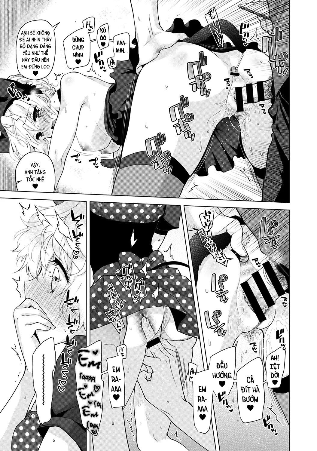 HentaiVN.net - Ảnh 17 - Cô bé mèo hoang [ノラネコ少女との暮らしかた; Noraneko Shoujo to no Kurashikata; Sống cùng cô bé mèo hoang] - 17. Khi mèo hoang chỉ là chuột thì ắc cần mèo mới...