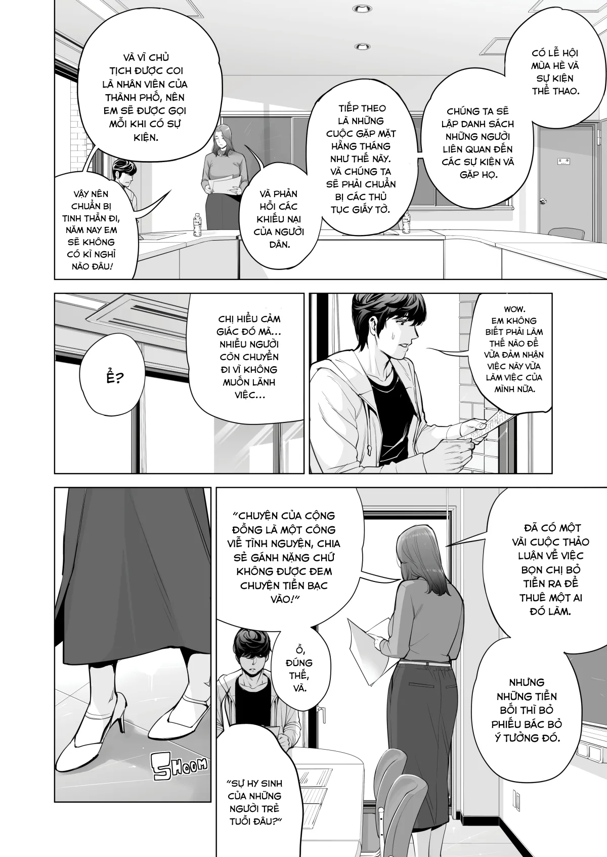 HentaiVN.net - Ảnh 17 - Những cô trợ lý đã có chồng 1-5 - Chap 1