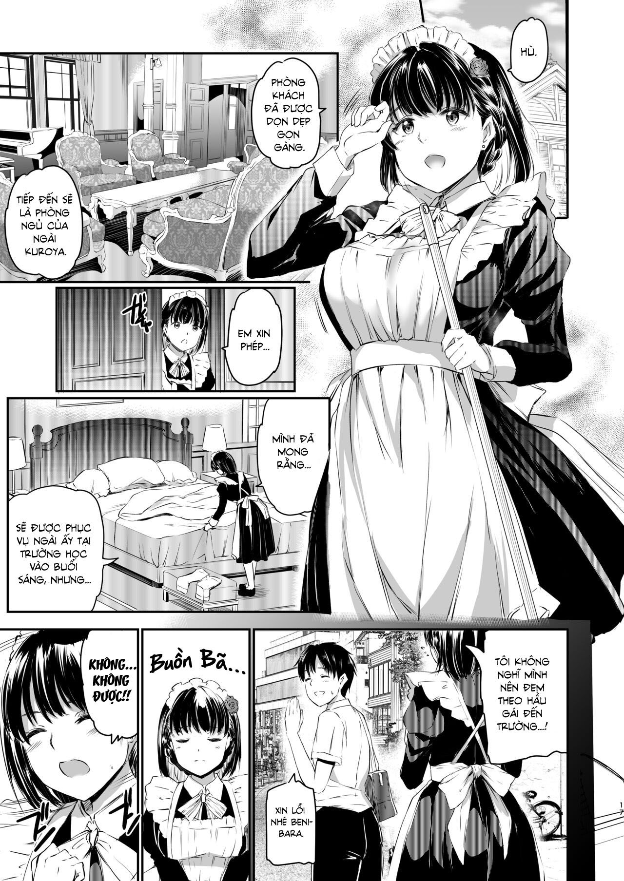 HentaiVN.net - Ảnh 18 - Akuma De Maid - Chương 3