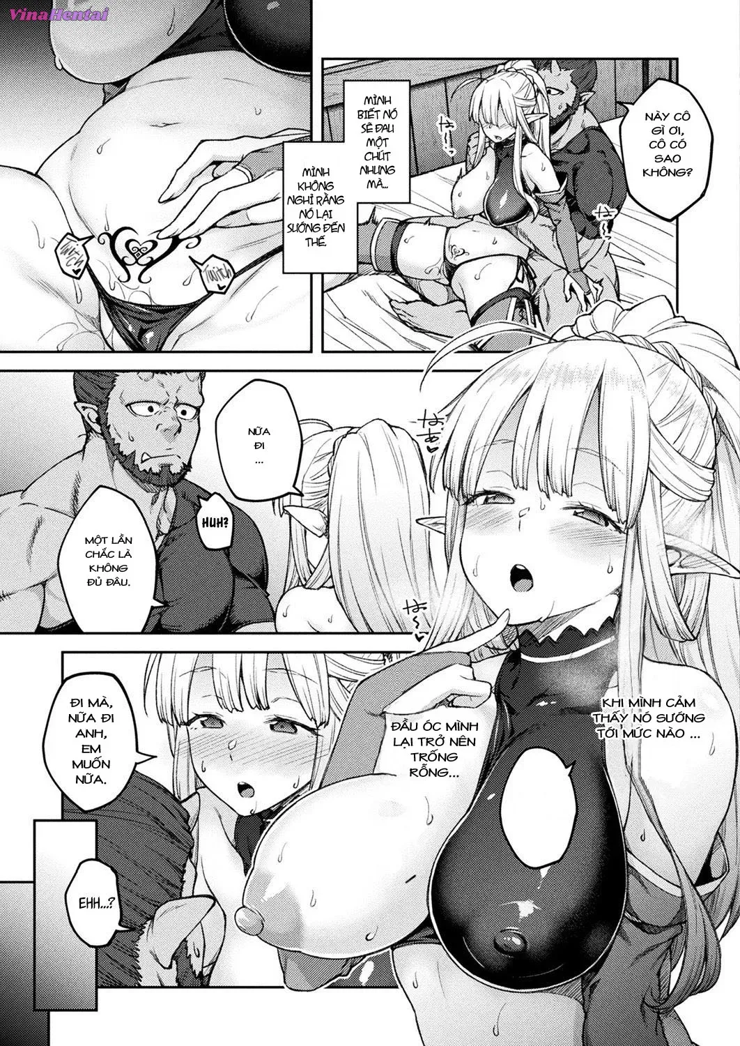 HentaiVN.net - Ảnh 15 - Himono Erufu, Kozukuri o Suru [干物エルフ、子作りをする。] - Oneshot