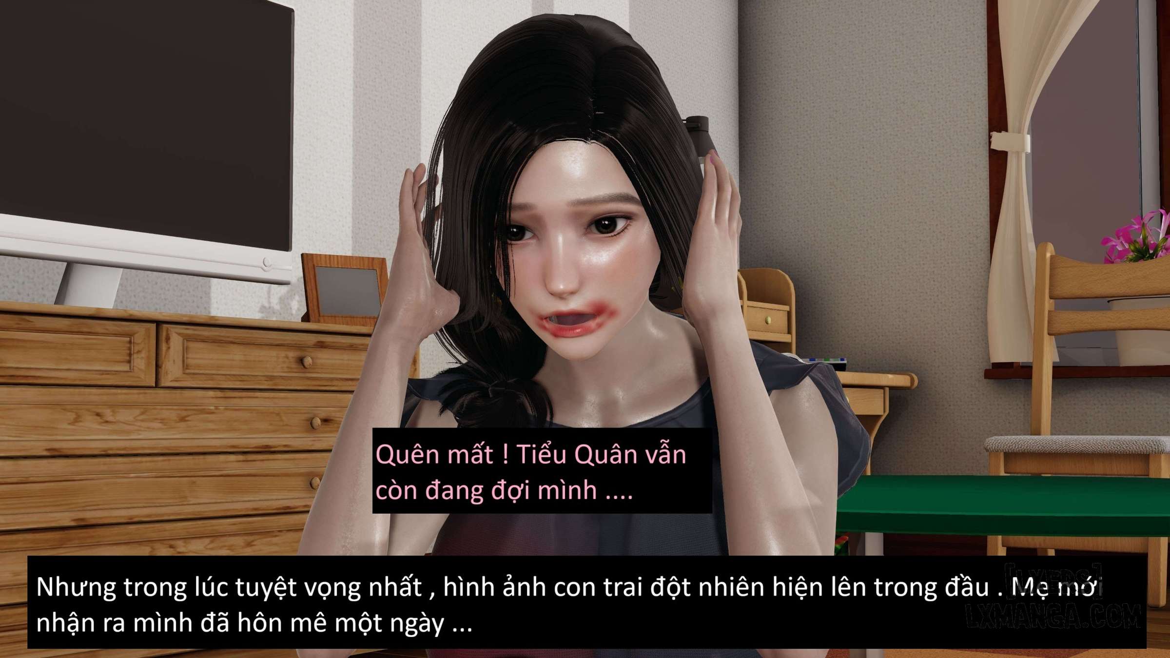 HentaiVN.net - Ảnh 17 - MẸ VÀ CON TRONG NGÀY TẬN THẾ - Chương 1.4