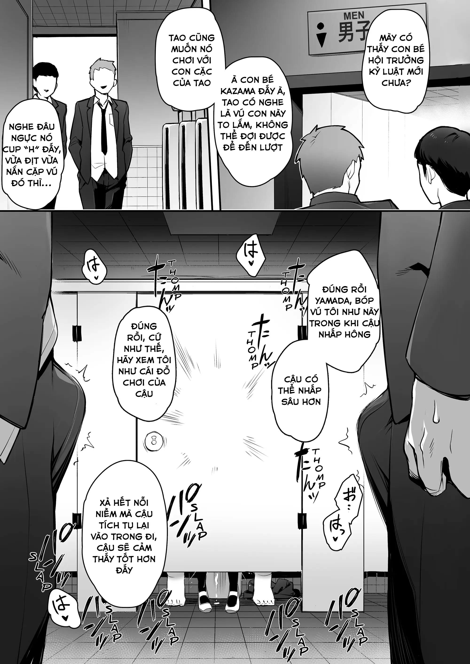 HentaiVN.net - Ảnh 18 - Atarashii Fuuki Iinchou wa Kyonyuu Sugiru Ken - Phần 1 - Full 4 chap