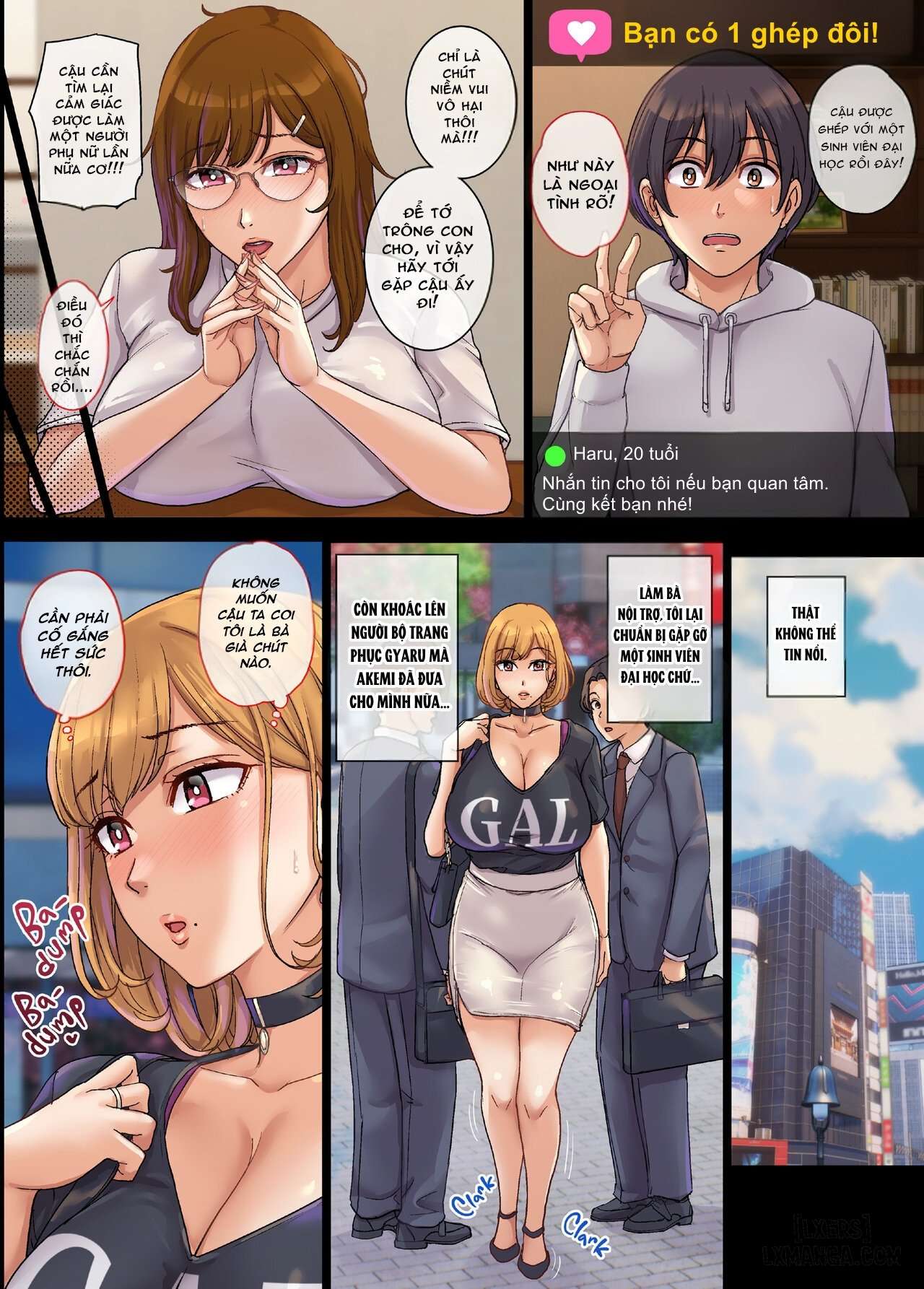 HentaiVN.net - Ảnh 17 - Matching With a Hot Wife for a Quickie - Oneshot