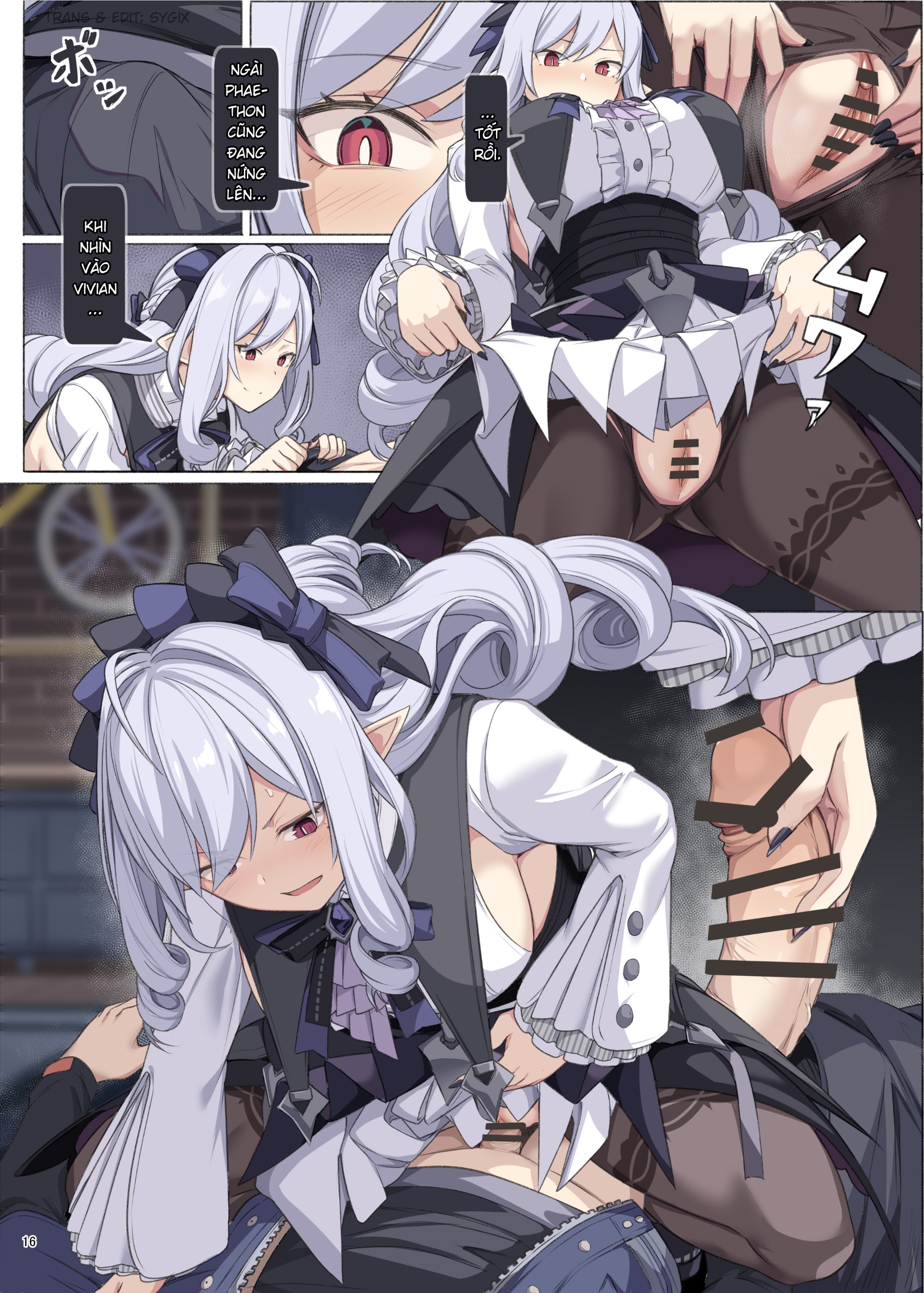 HentaiVN.net - Ảnh 18 - 3Z đồng khởi "Ám sát Phaethon" - Yidhari, Nicole & Vivian