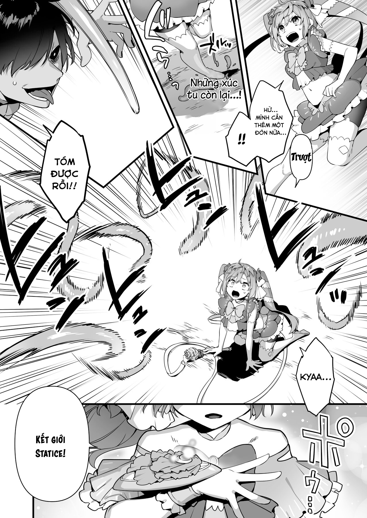 HentaiVN.net - Ảnh 18 - Aku no Tesaki ni Natta node. ~Mahou Shoujo o Ryoujoku Shimasu~ 2 - Chap 1