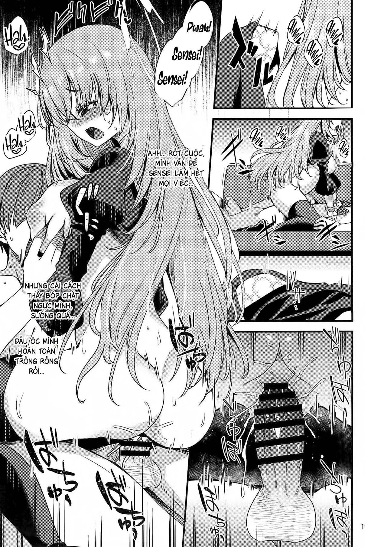 HentaiVN.net - Ảnh 18 - Sakurako chẳng hề hay biết. - One shot khô dái