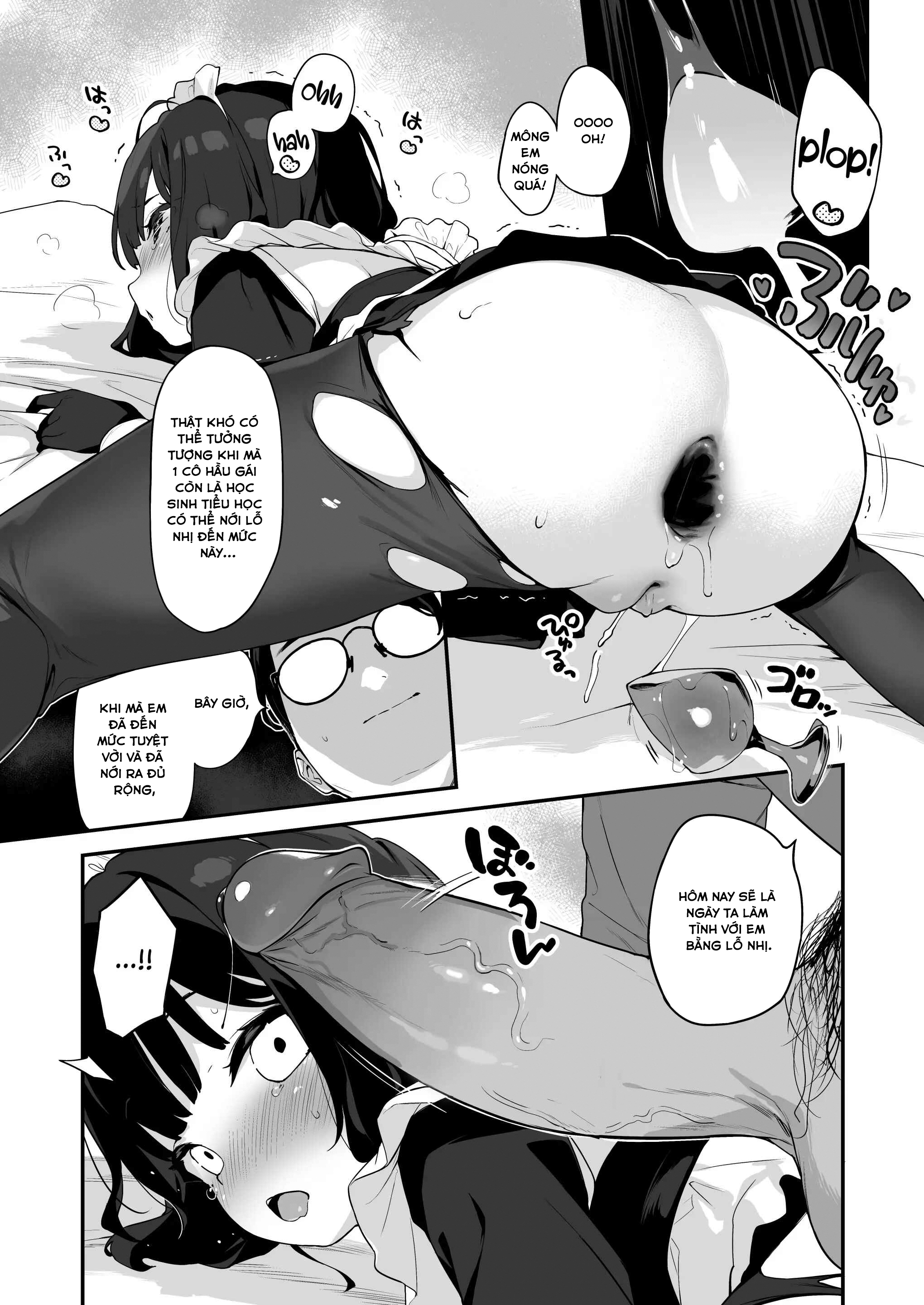 HentaiVN.net - Ảnh 17 - Komomo là một bé hầu gái ♥ loli - Chap 1