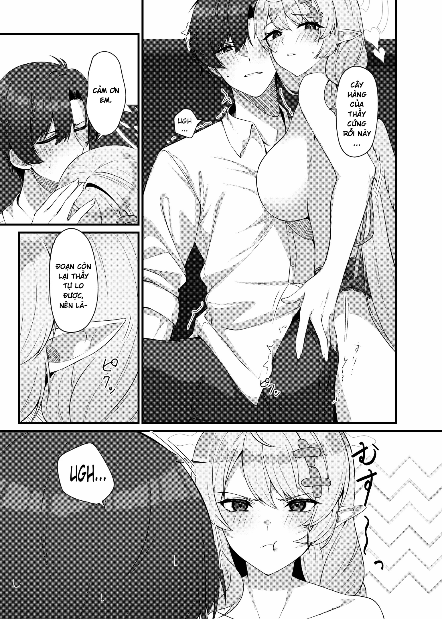 HentaiVN.net - Ảnh 18 - Sensei ni Kyuugo no Te o! | A Helping Hand for Sensei! - Chap 1