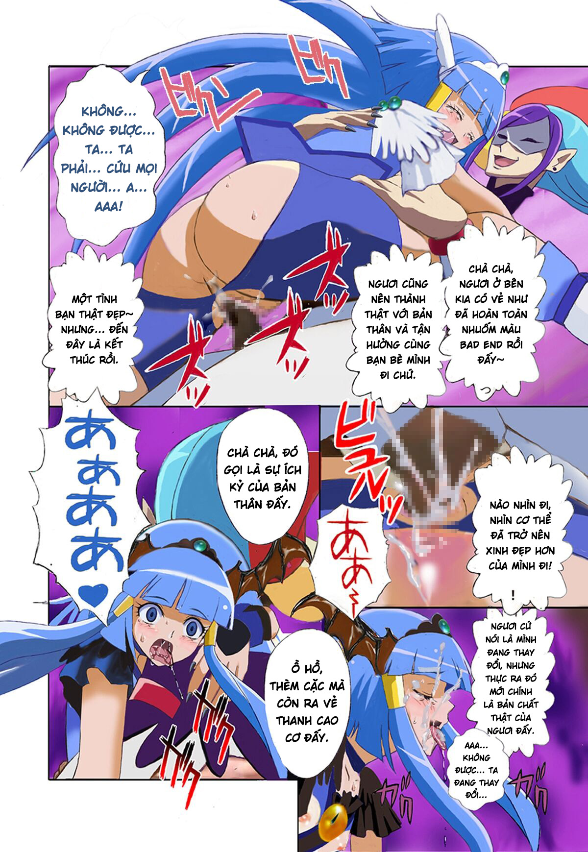 HentaiVN.net - Ảnh 17 - [Ero Tantei Jimusho] Evil Smile PreC*re! Bad End Full Color - Chap 2