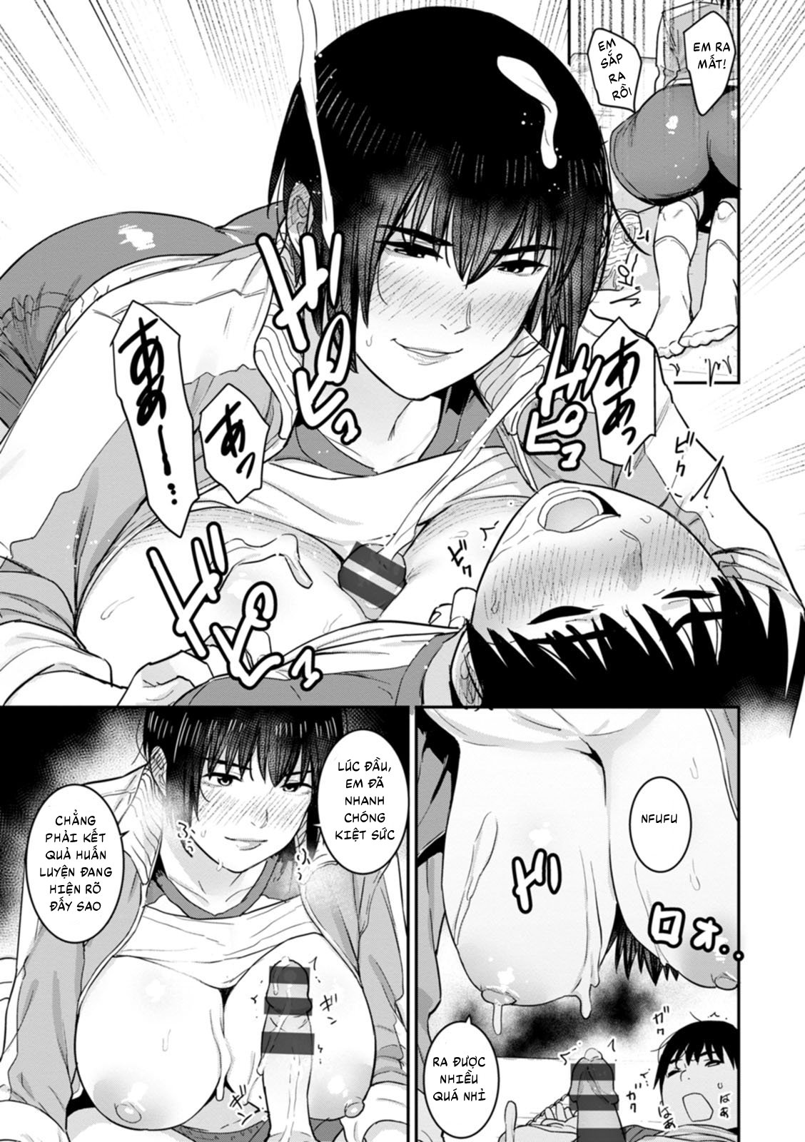 HentaiVN.net - Ảnh 10 - Rakujitsu no Haha - Ch. 8
