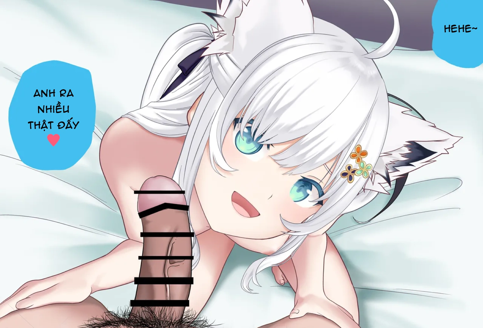 HentaiVN.net - Ảnh 178 - Để Shirakami chăm sóc cho anh nhé - Blowjob Nửa Đầu