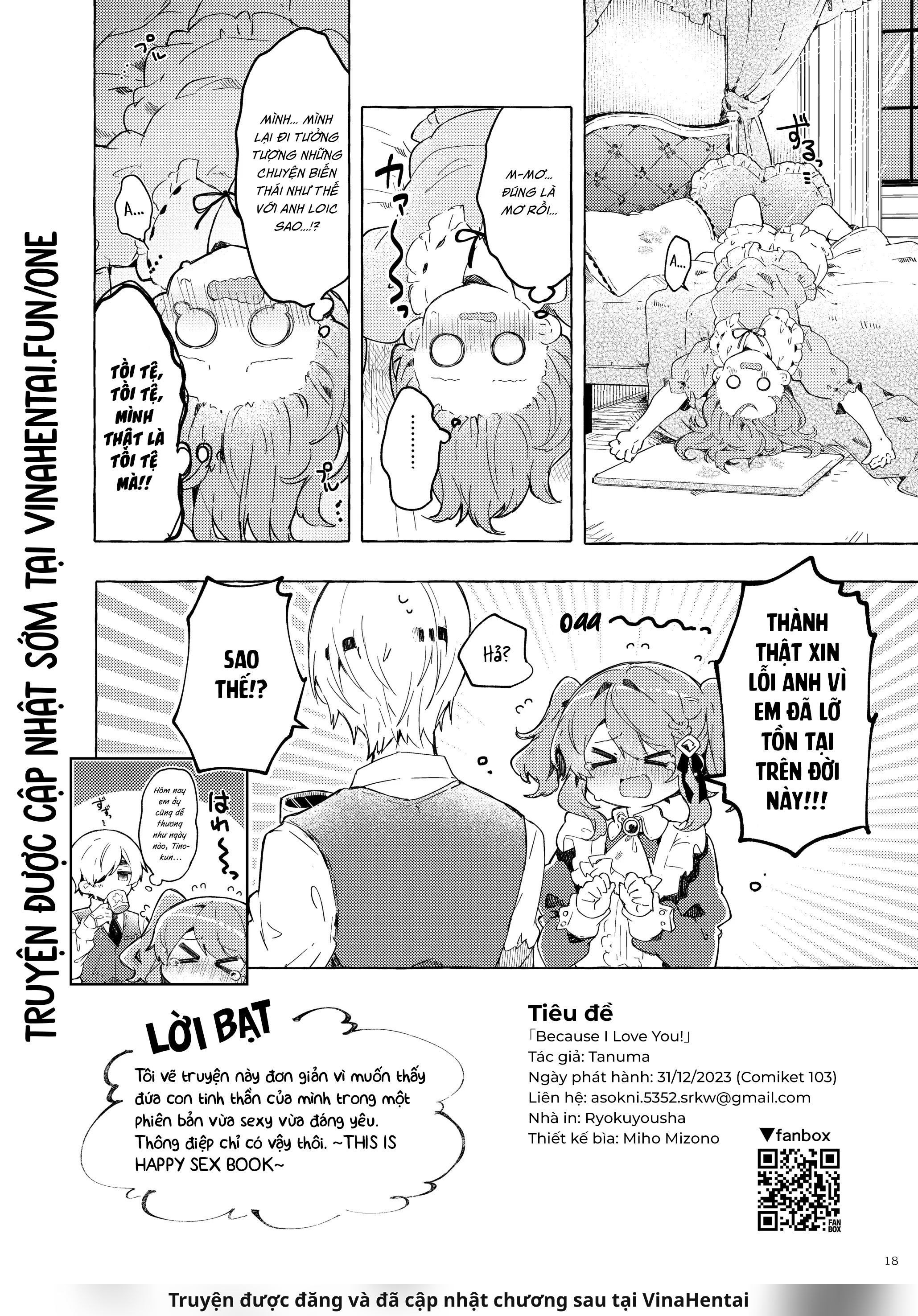 HentaiVN.net - Ảnh 18 - Because I Love You! - One Shot