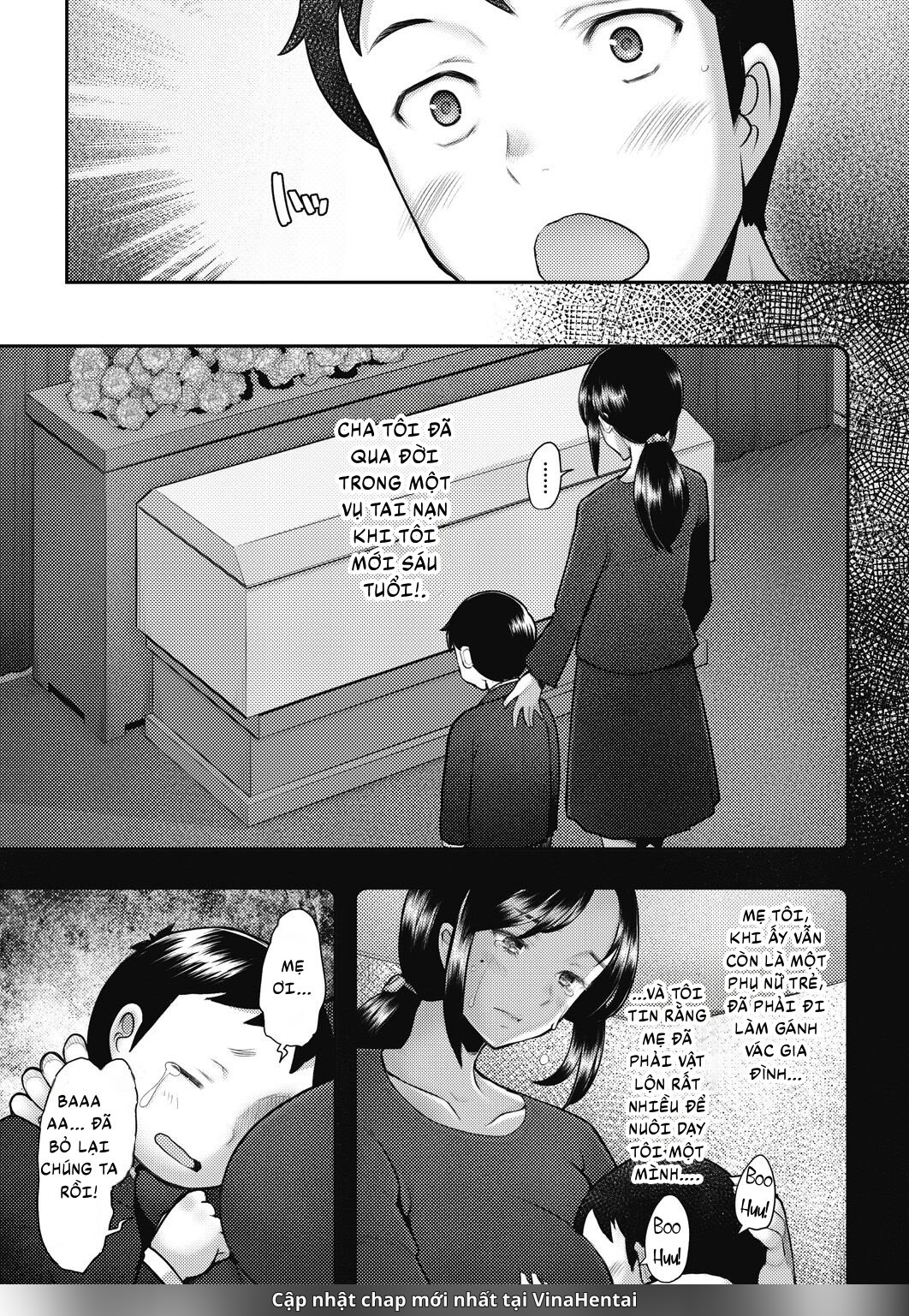 HentaiVN.net - Ảnh 18 - Mùi hương xà phòng của mẹ - Oneshot