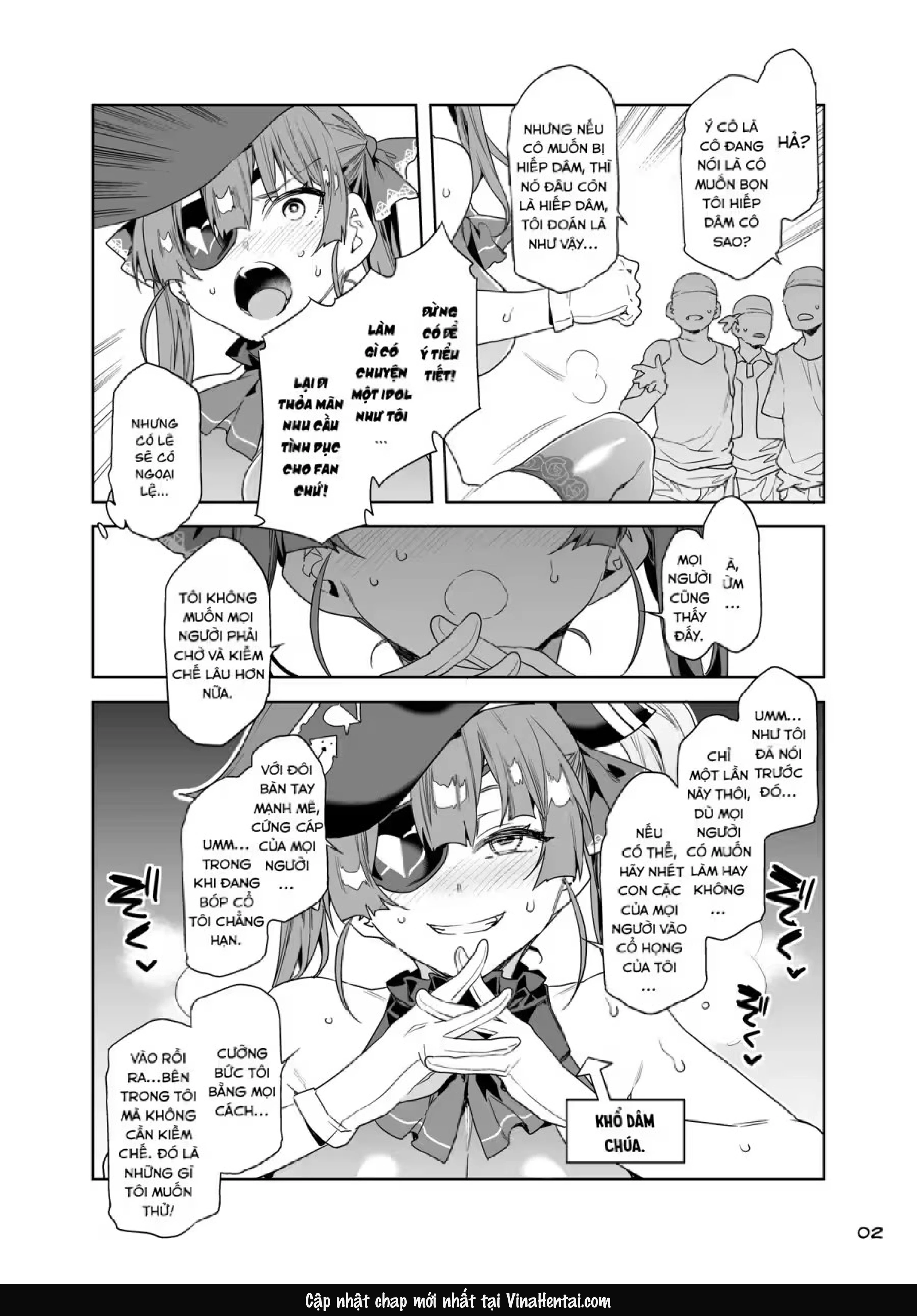 HentaiVN.net - Ảnh 4 - [Mizuryu Kei - Alice no Takarabako) Thuyền Trưởng Marine bị Horny. [Marine Senchou wa Hi Goui no Ue de Wakarasaretai] - Oneshot