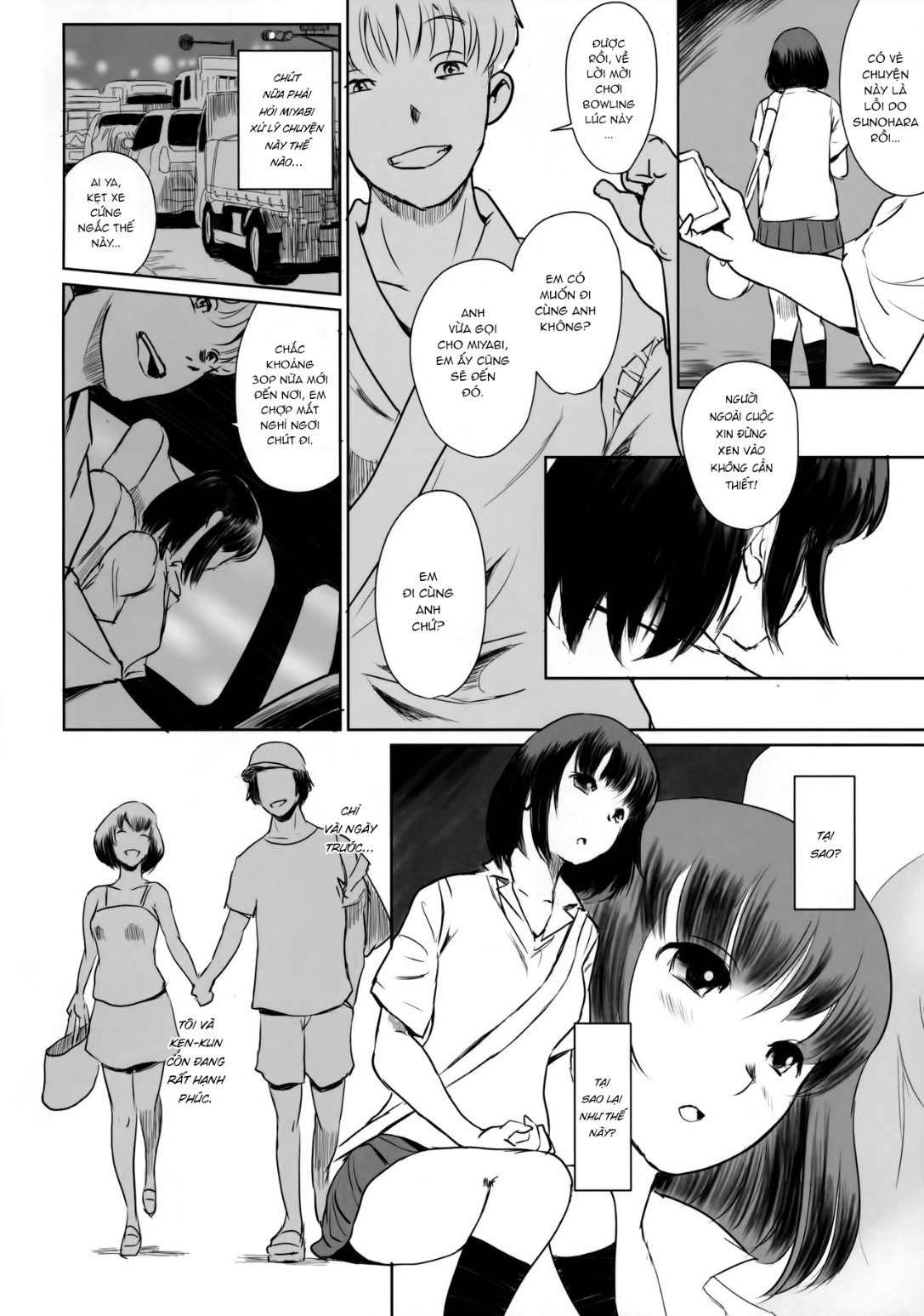 HentaiVN.net - Ảnh 18 - Tan vỡ một cuộc tình giữa mùa hè - Chap 1