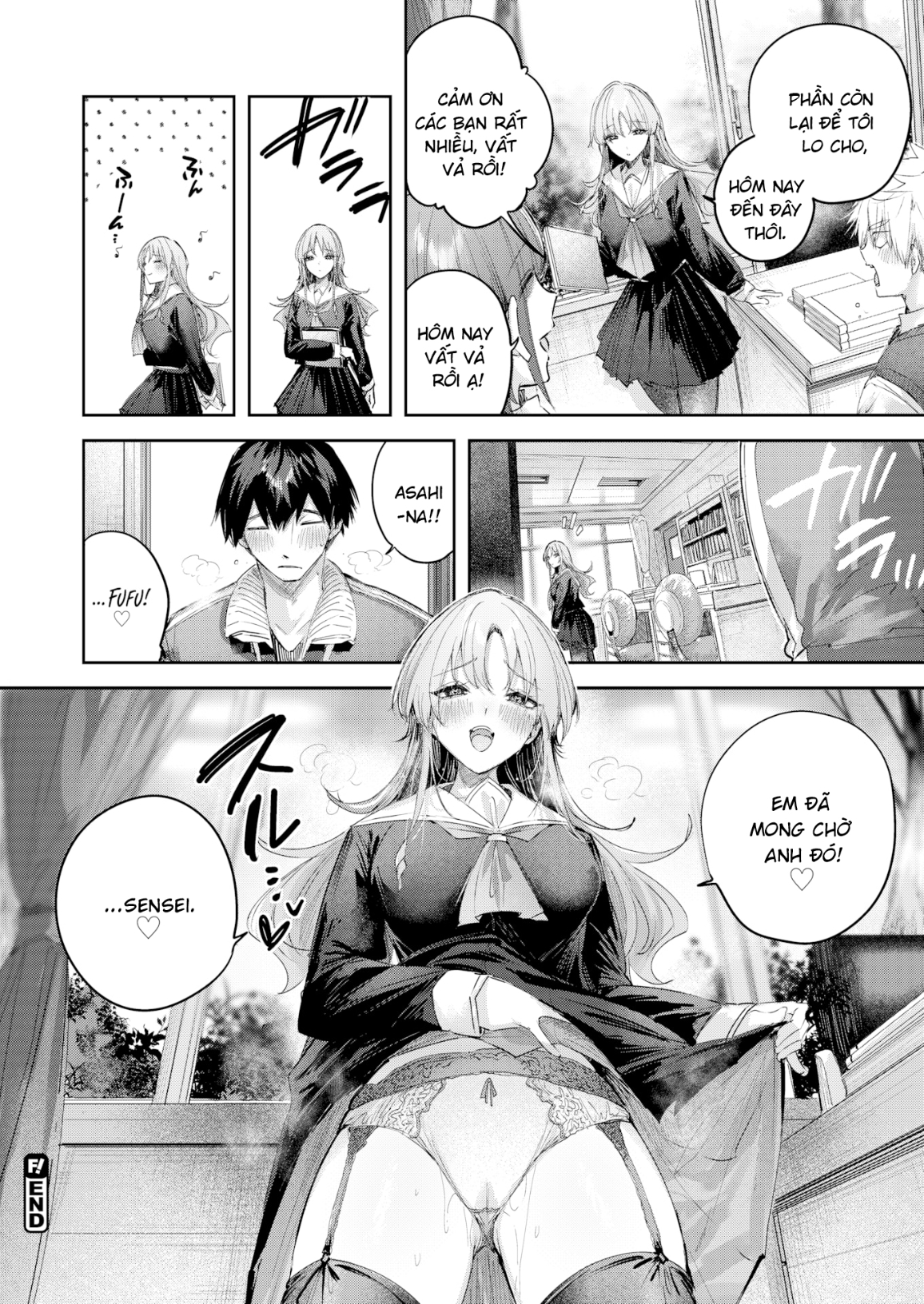 HentaiVN.net - Ảnh 19 - Asahina-san yêu cầu sự chú ý của thầy - Ngắn