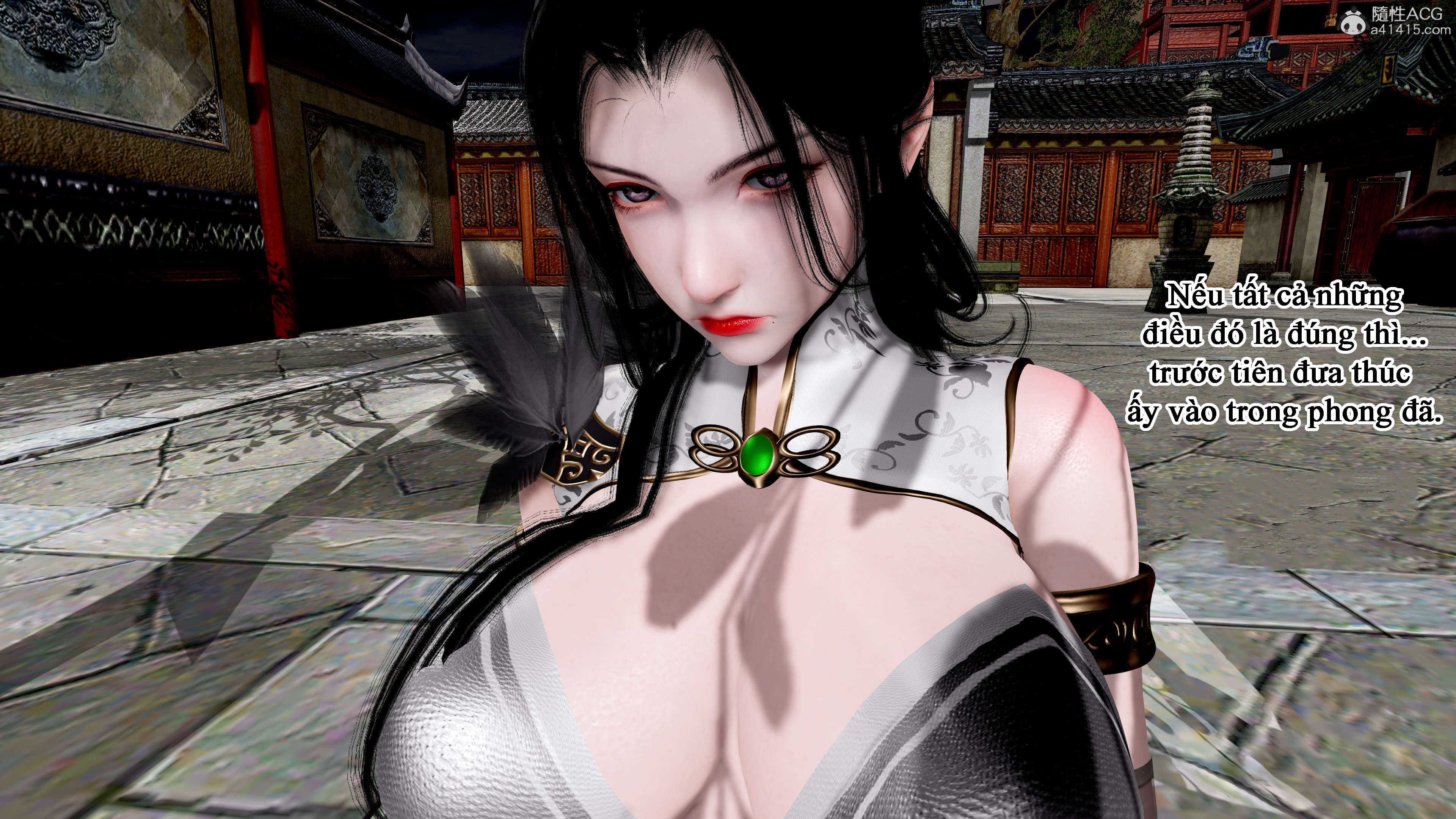 HentaiVN.net - Ảnh 19 - Mượn Vợ Chủ Nhân Để Hạ Hoả - Chương 6
