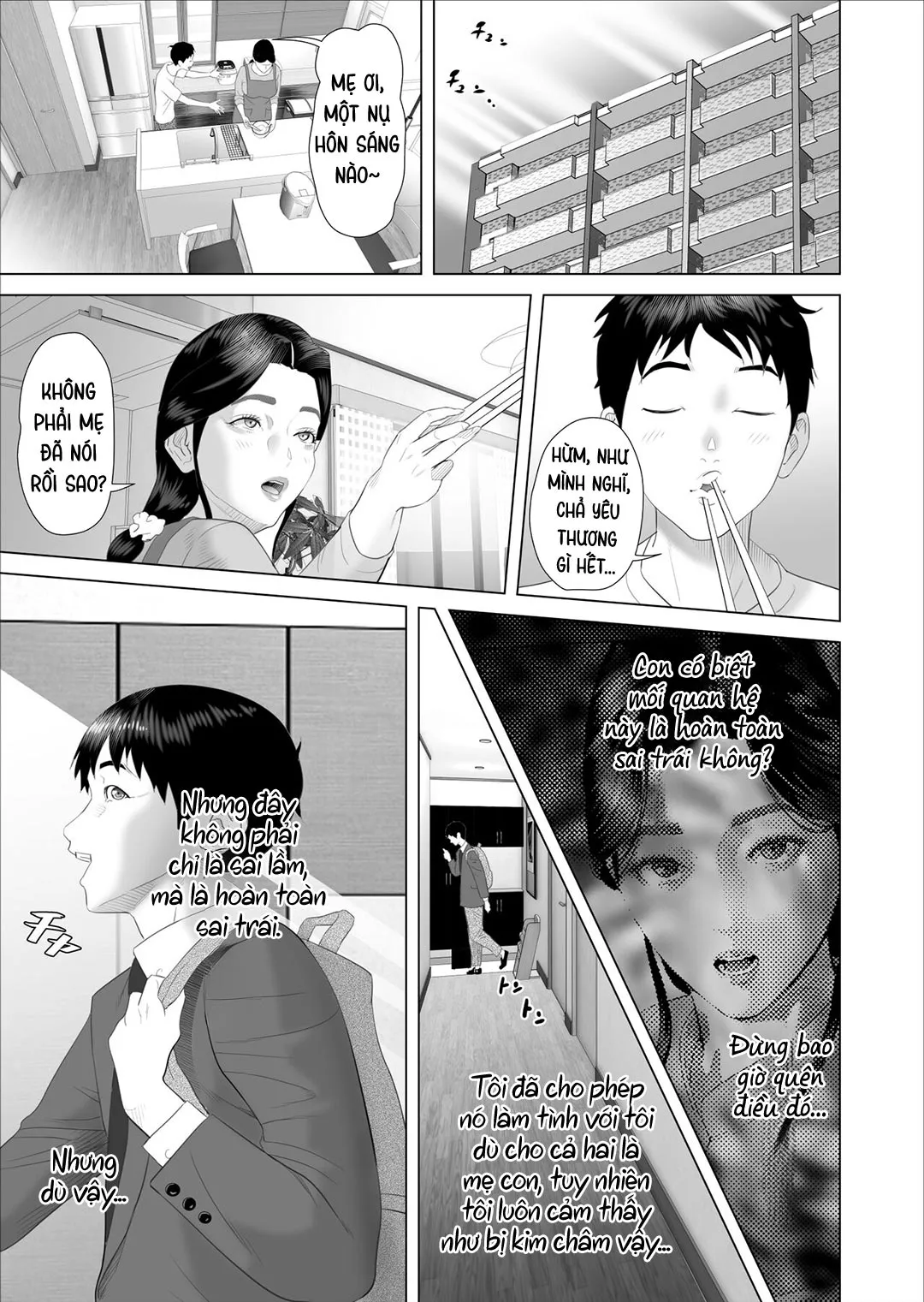HentaiVN.net - Ảnh 18 - Cách mà tôi có mối quan hệ này với mẹ mình [Boku Ga Okasanto Konna Koto Ni Natchau Hanashi; The Story Of How I Wound Up Like This With My Mother] - Chap 6