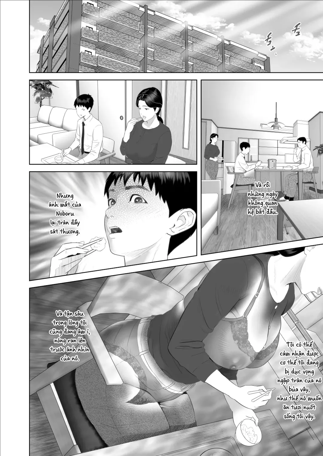 HentaiVN.net - Ảnh 19 - Cách mà tôi có mối quan hệ này với mẹ mình [Boku Ga Okasanto Konna Koto Ni Natchau Hanashi; The Story Of How I Wound Up Like This With My Mother] - Chap 9