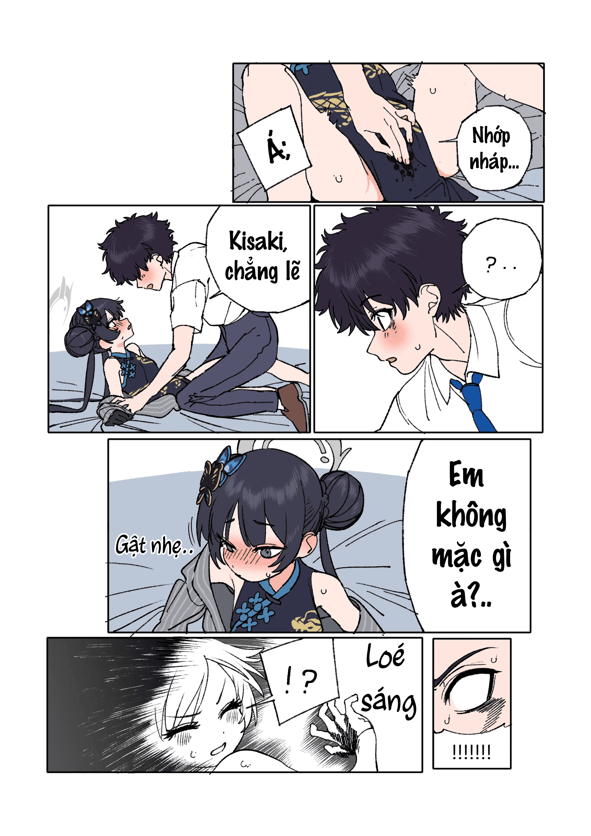 HentaiVN.net - Ảnh 19 - Cuốn Sách Tình Yêu Của Kisaki & Sensei - Oneshot