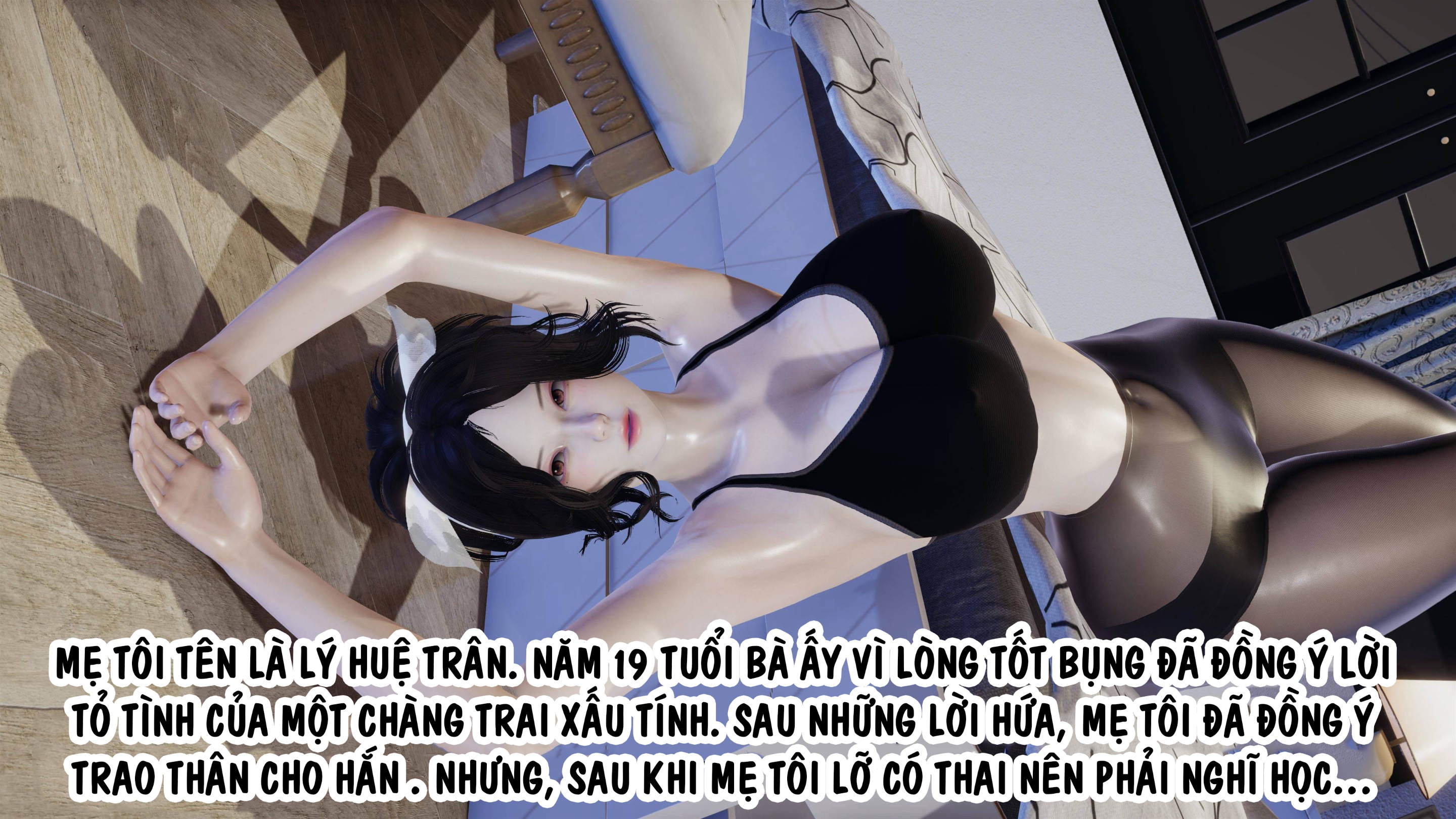 HentaiVN.net - Ảnh 19 - Mẹ Tôi Là Huấn Luyện Viên Yoga - Chap 1