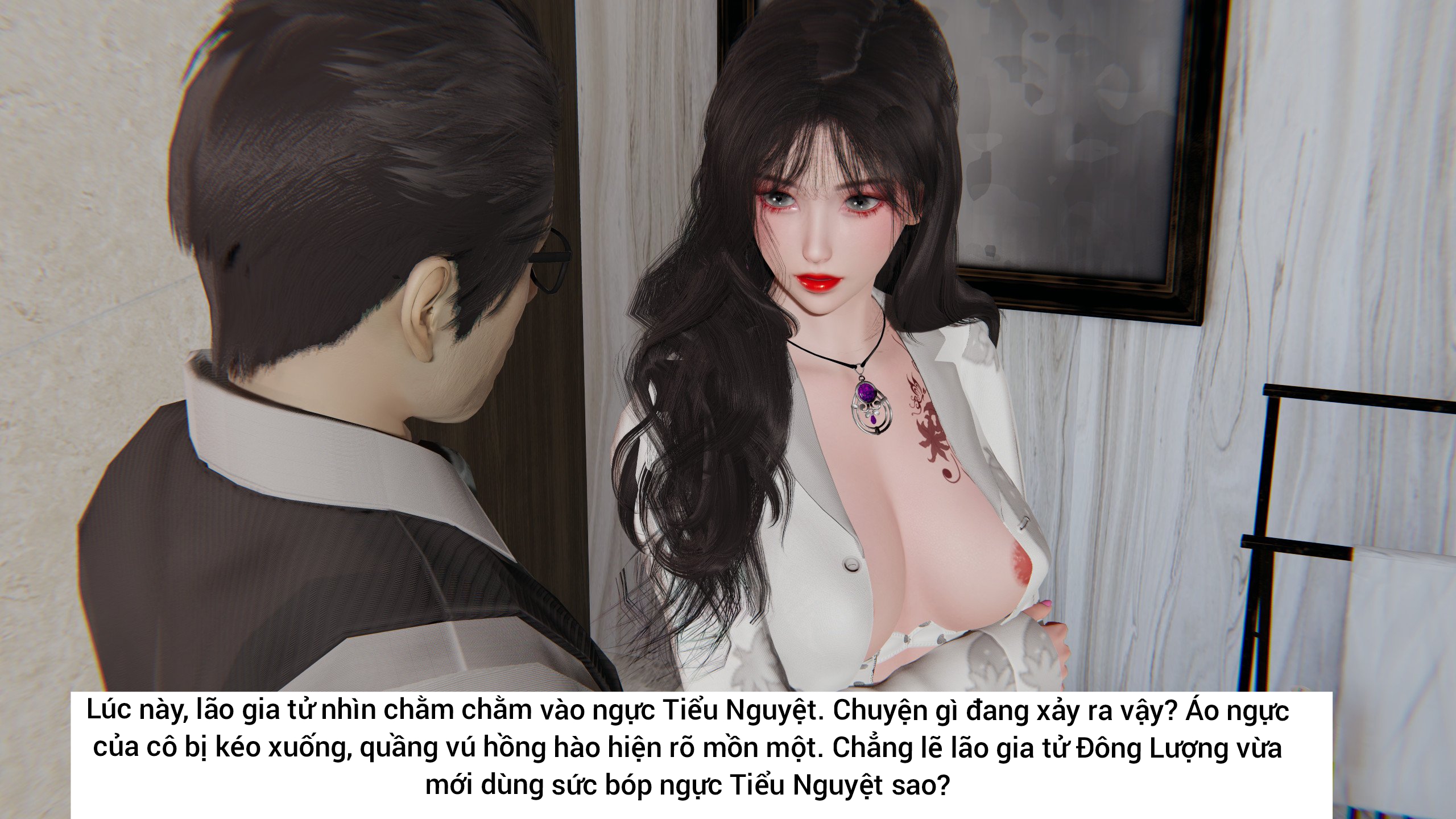 HentaiVN.net - Ảnh 19 - Vạch trần bạn gái Tiểu Nguyệt - Chap3: buổi tụ họp