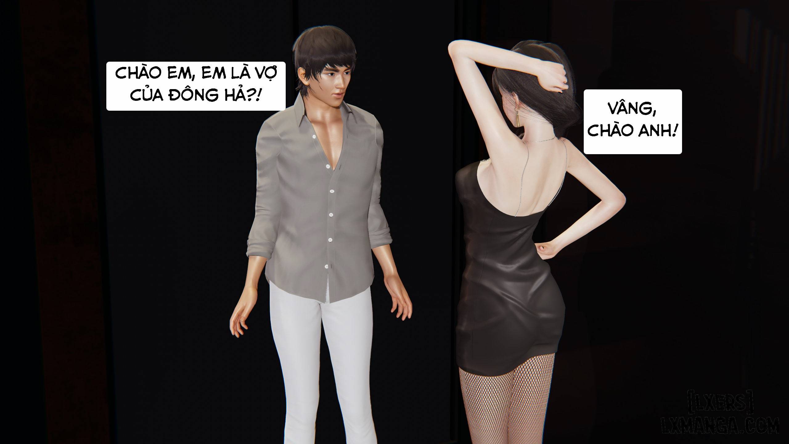 HentaiVN.net - Ảnh 18 - Ngủ cùng vợ thằng bạn - Chương 1